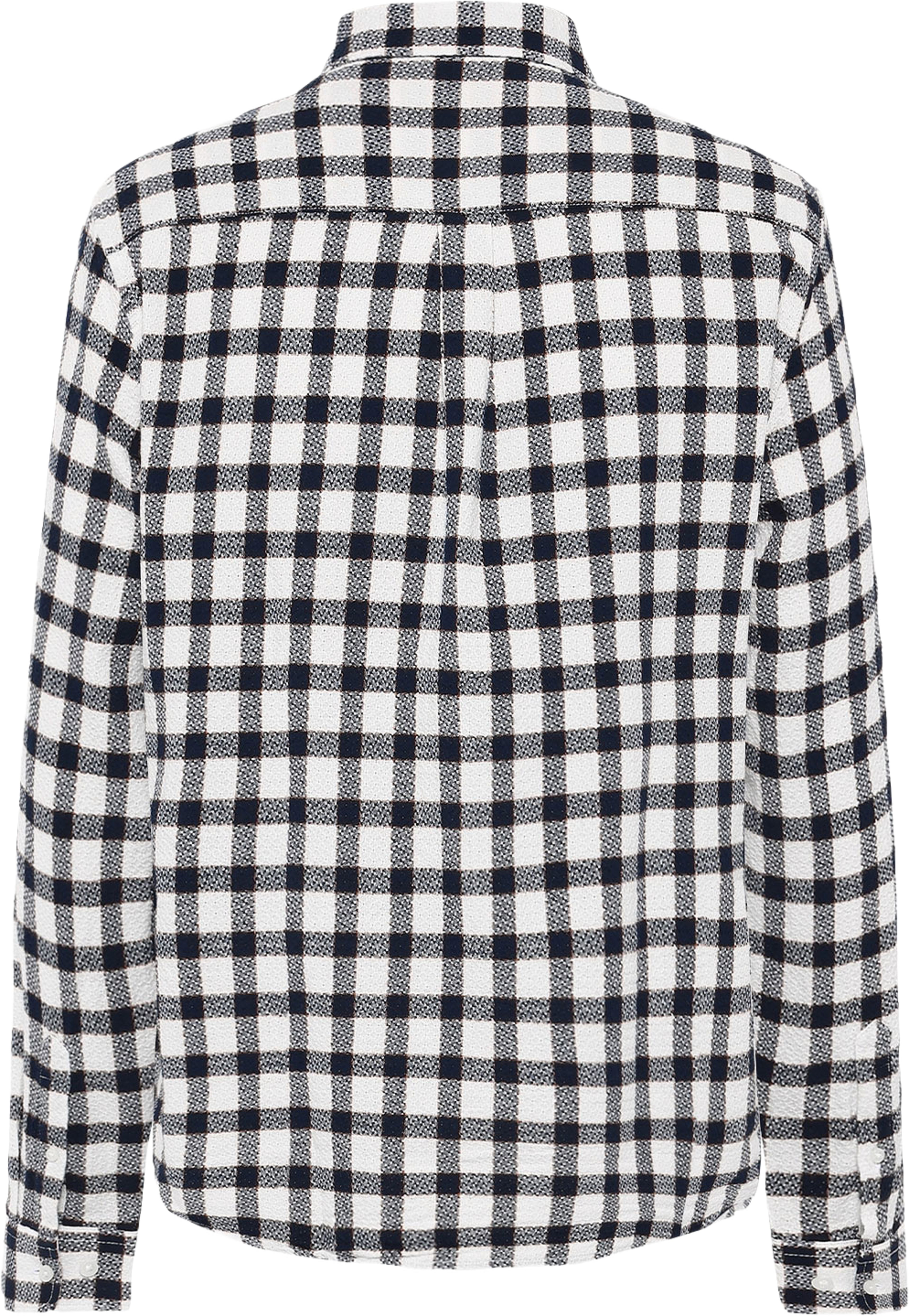 Dune Regular Checked Structure Shirt, från Knowledge Cotton Apparel, i färgen 7036 Navy. Klicka för att öppna bilden i stort format