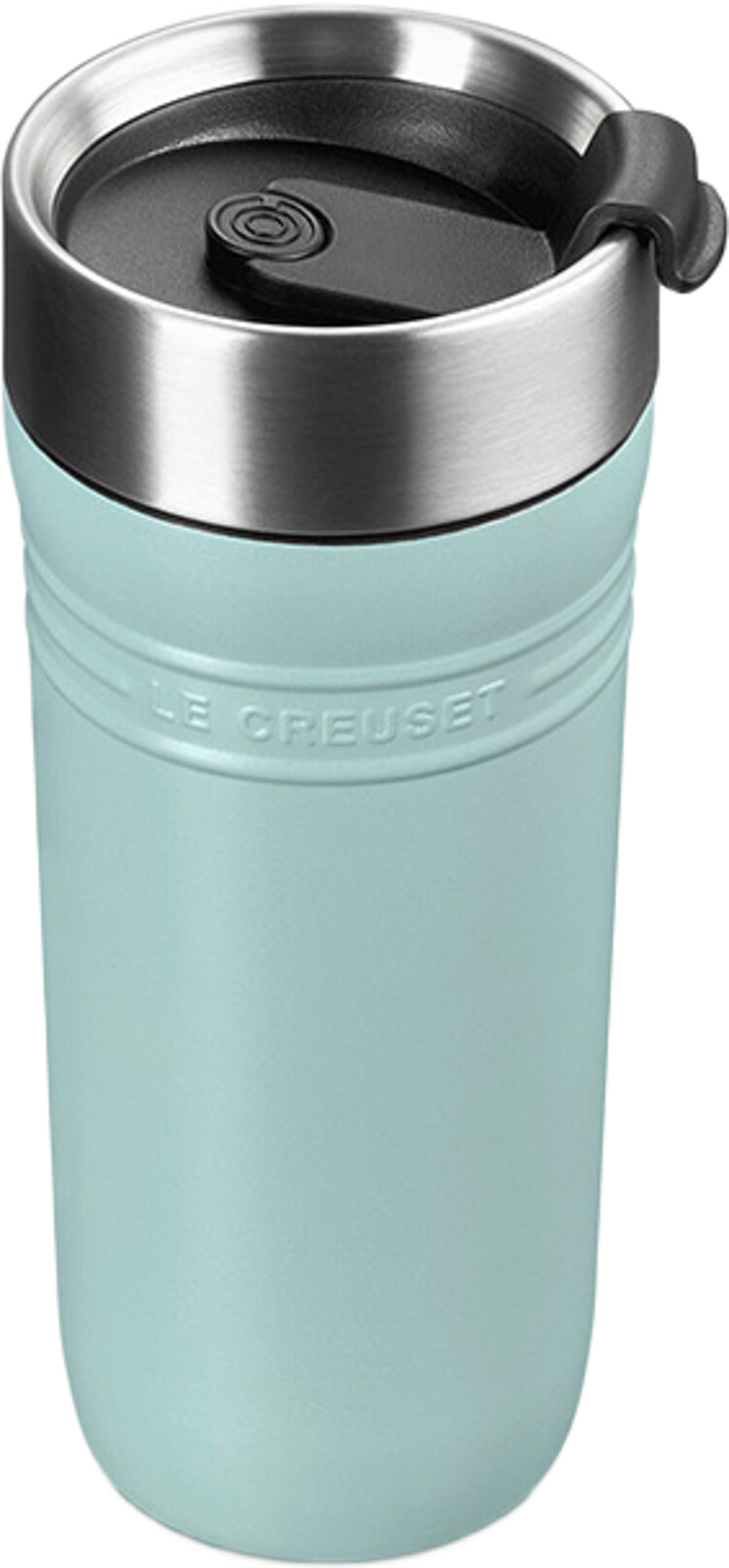 On The Go mugg 350ml Sea Salt, från Le Creuset, i färgen Sea Salt. Klicka för att öppna bilden i stort format