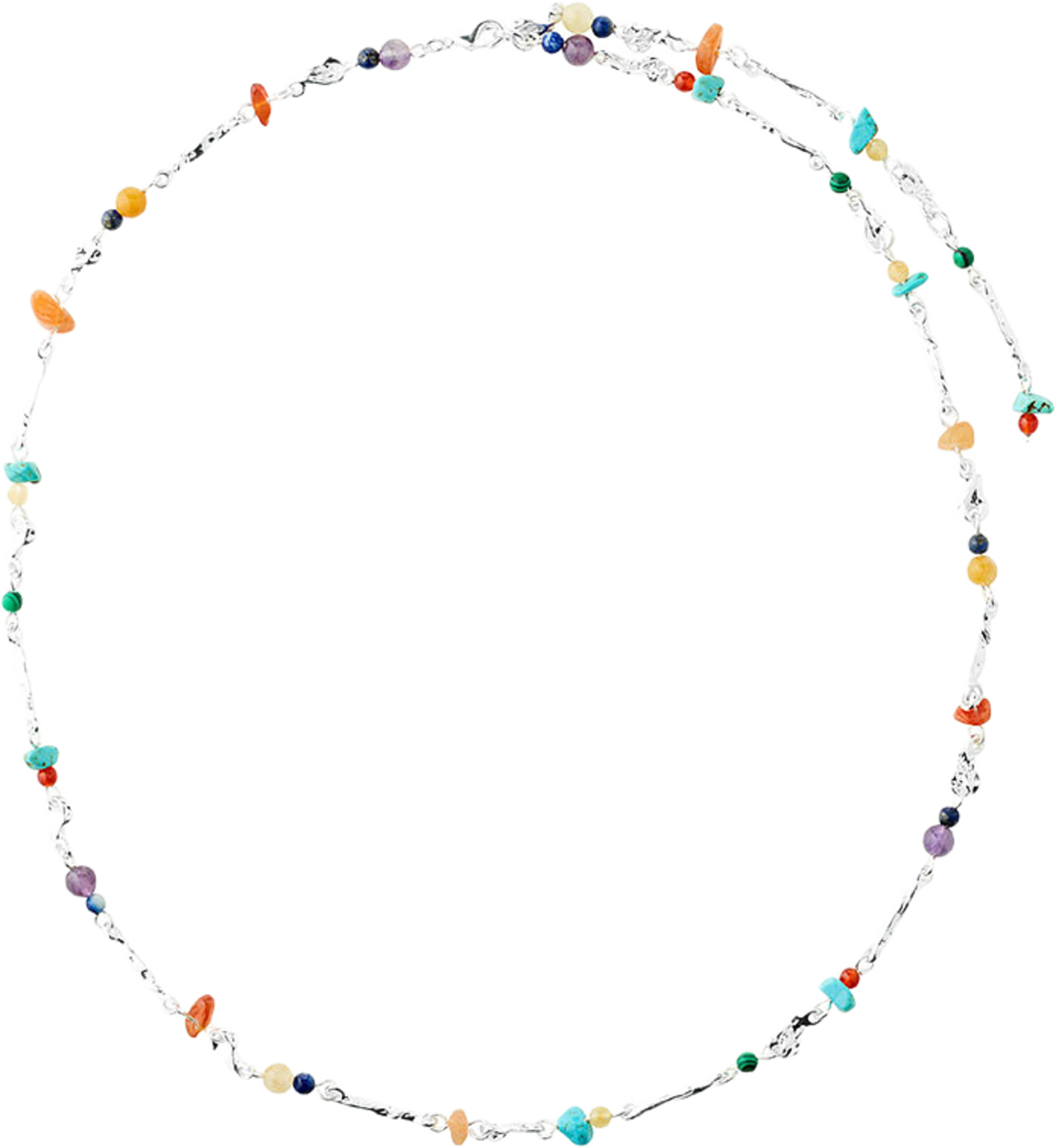 TRACE necklace silver-plated/multi, från Pilgrim, i färgen Silver Plated. Klicka för att öppna bilden i stort format