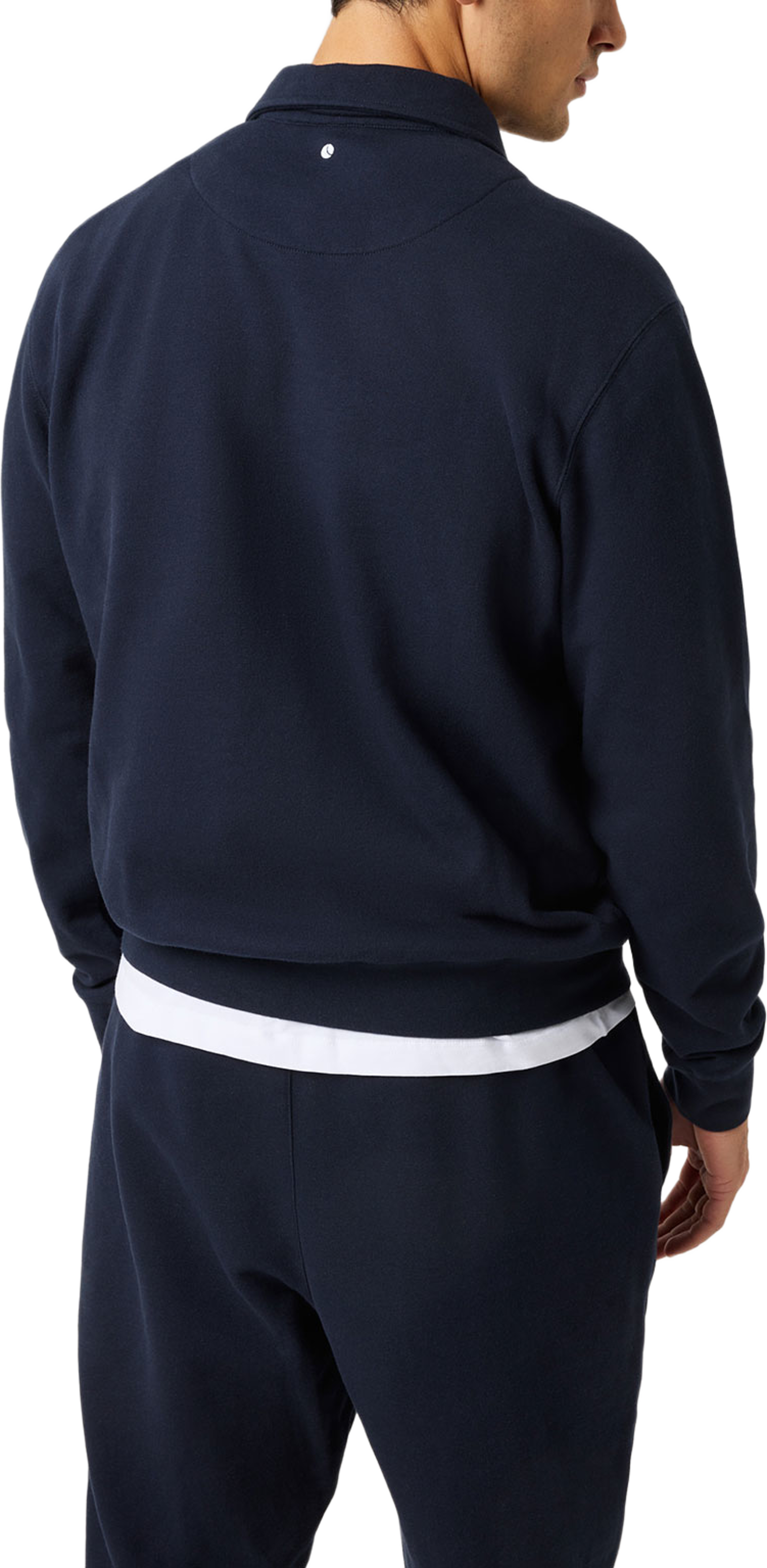 Borg Classic Polo Sweatshirt, från Björn Borg Sport, i färgen Night Sky. Klicka för att öppna bilden i stort format