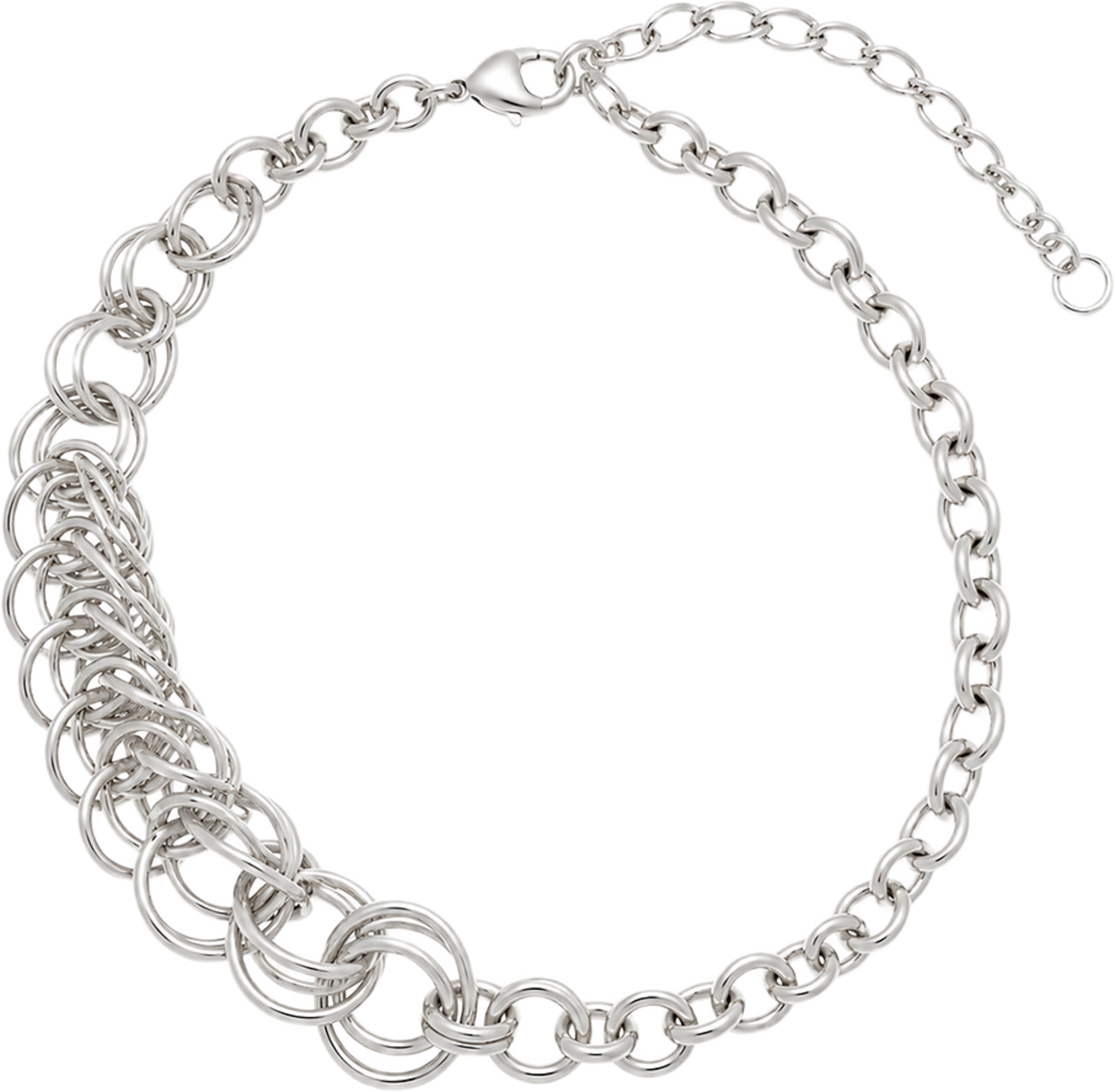 Baba Necklace, från WOS, i färgen Silver. Klicka för att öppna bilden i stort format
