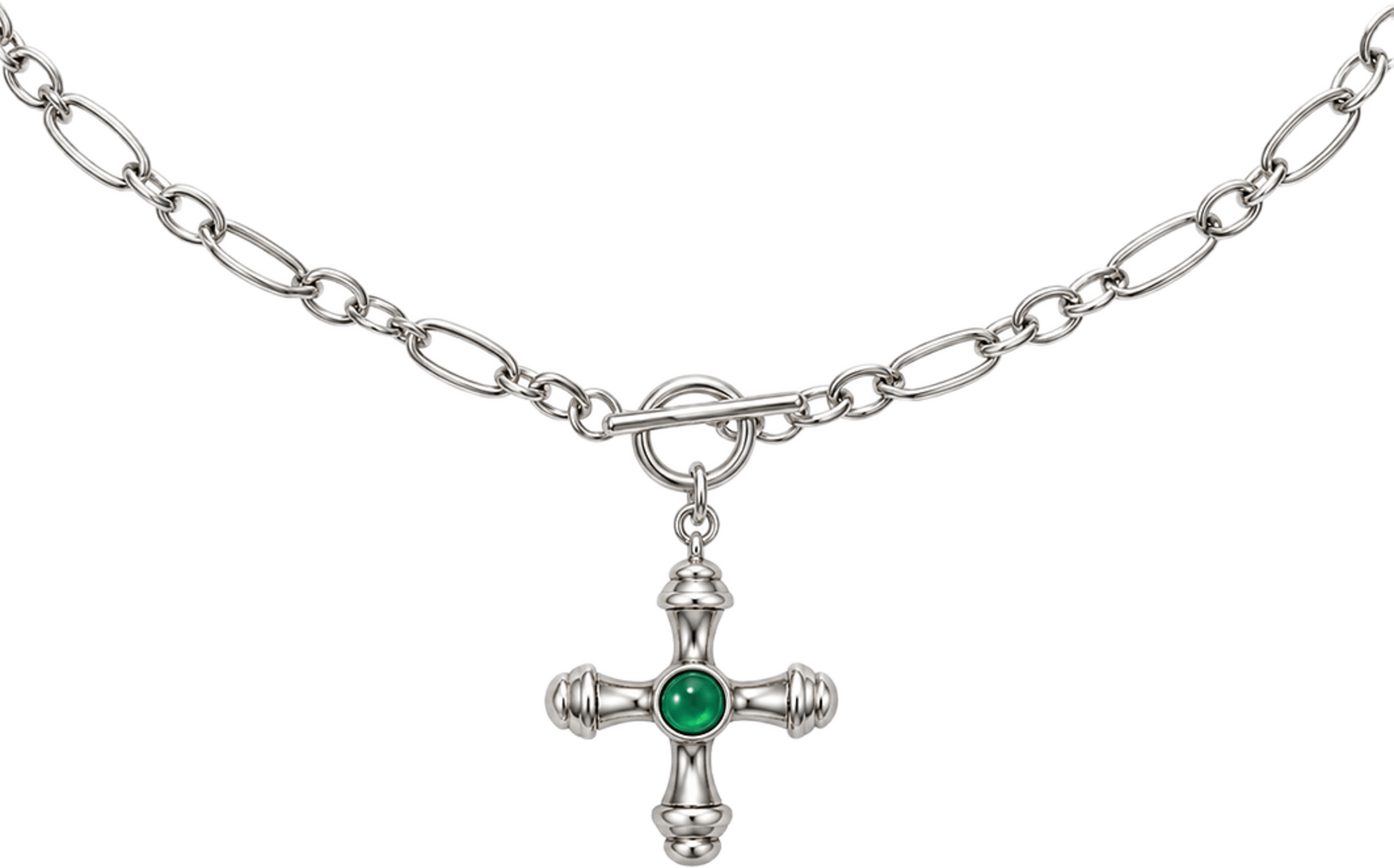Maria Necklace, från WOS, i färgen Silver. Klicka för att öppna bilden i stort format