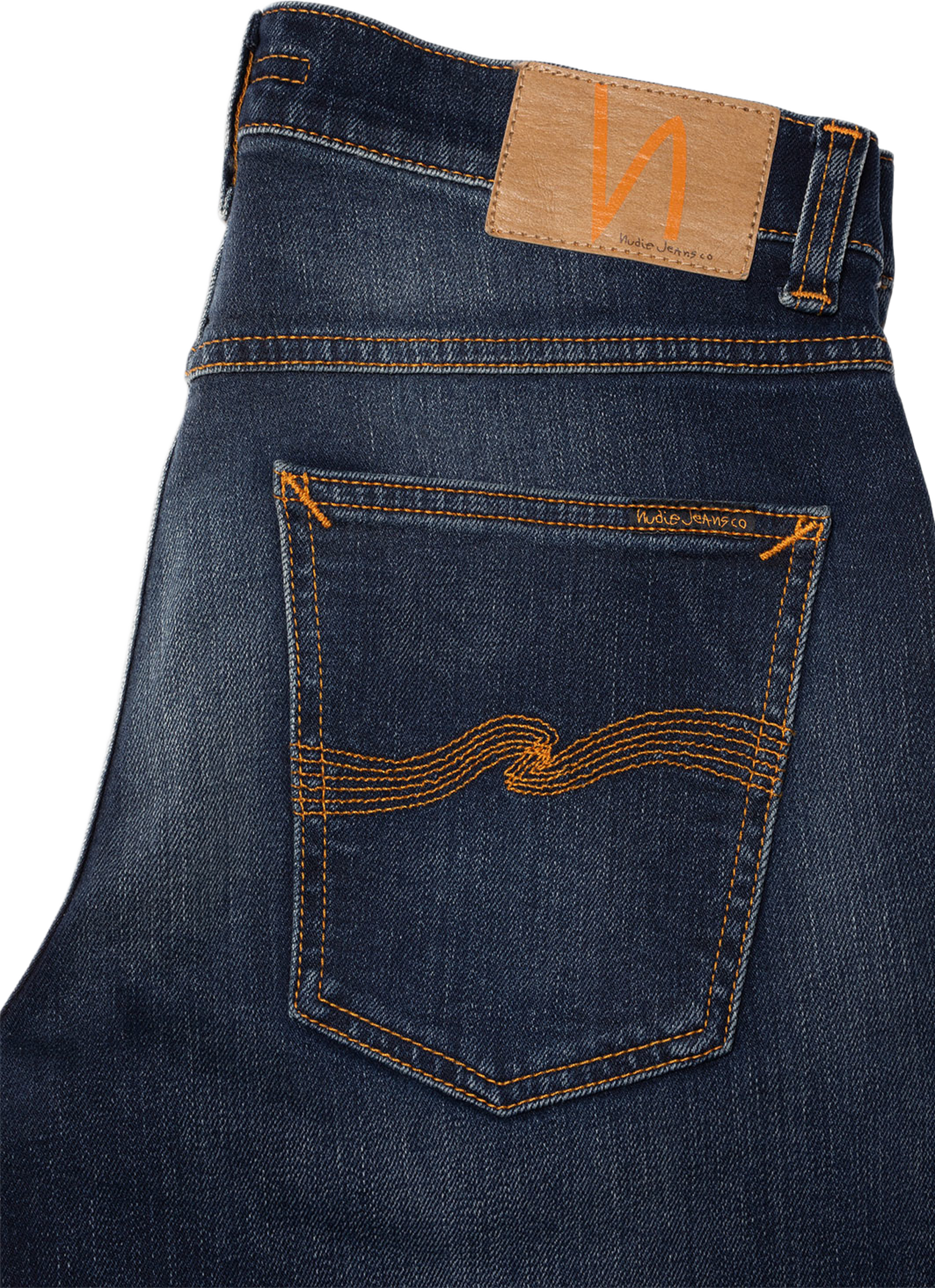 Solid Ollie Midnight Sky, från Nudie Jeans, i färgen Midnight Sky. Klicka för att öppna bilden i stort format