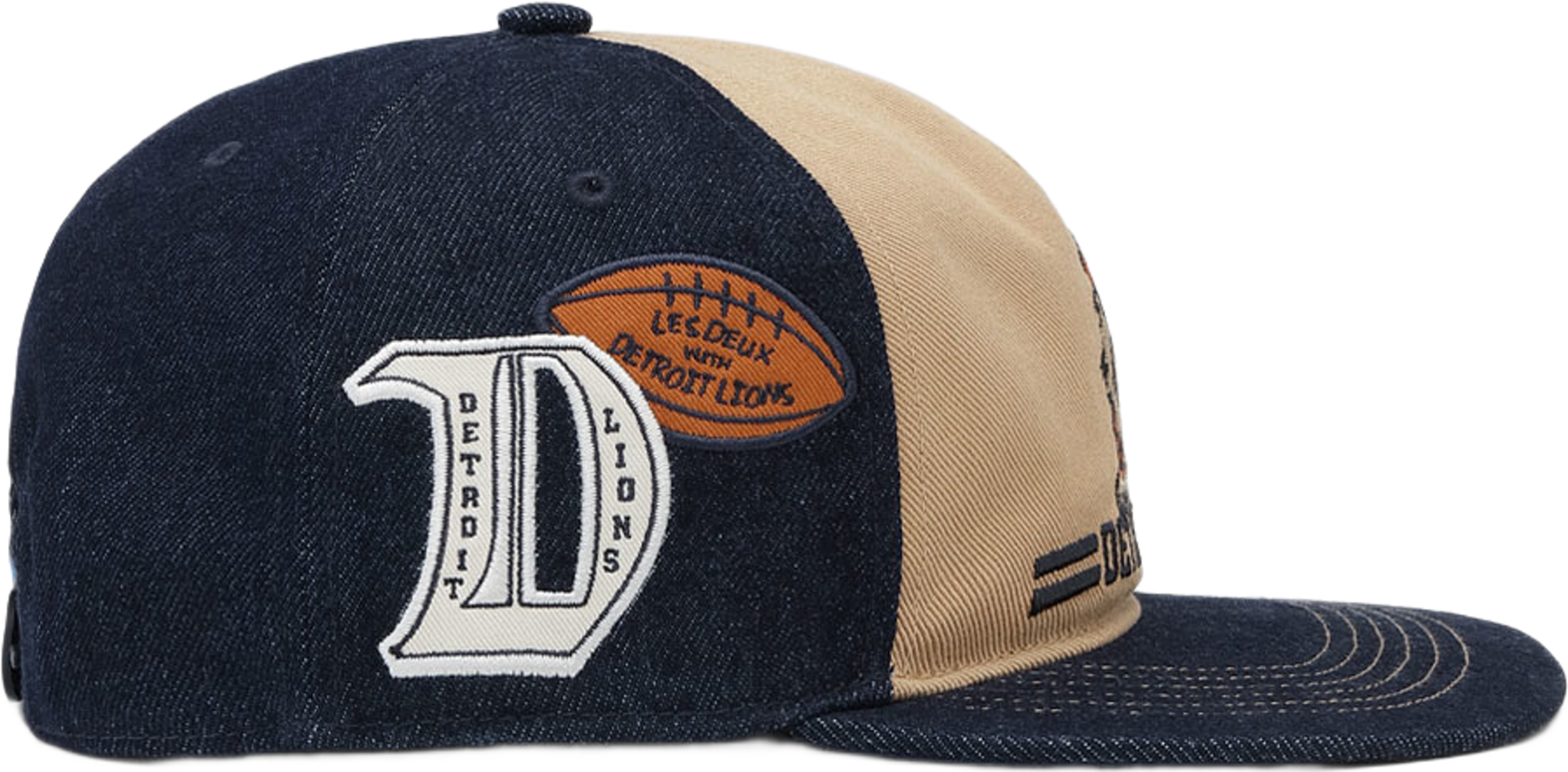 Ld X Nfl Wordmark Contrast Stitch, från LES DEUX, i färgen Dark Navy. Klicka för att öppna bilden i stort format