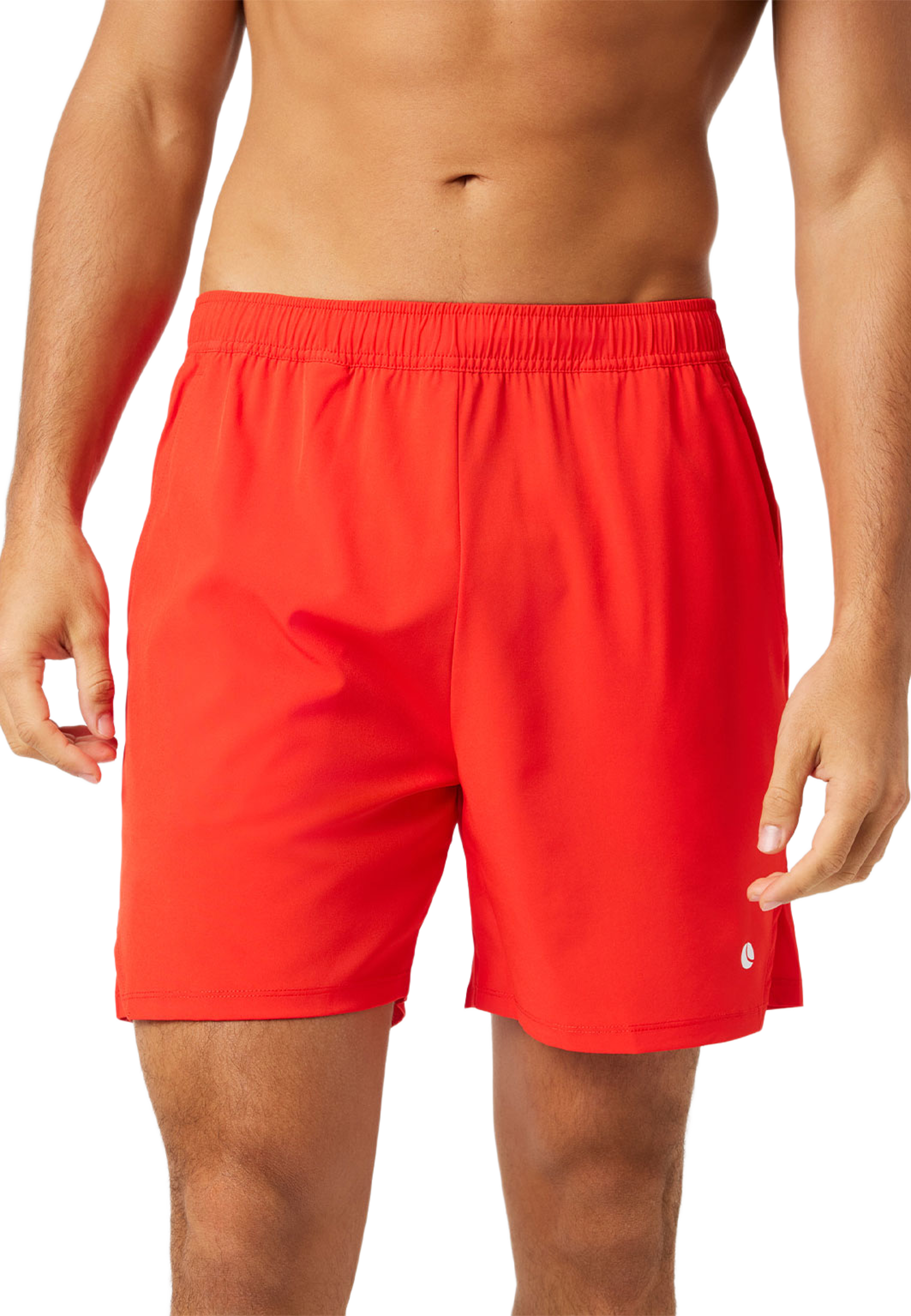 Ace Racquet Shorts 7 Inch, från Björn Borg Sport, i färgen Flame Scarlet. Klicka för att öppna bilden i stort format