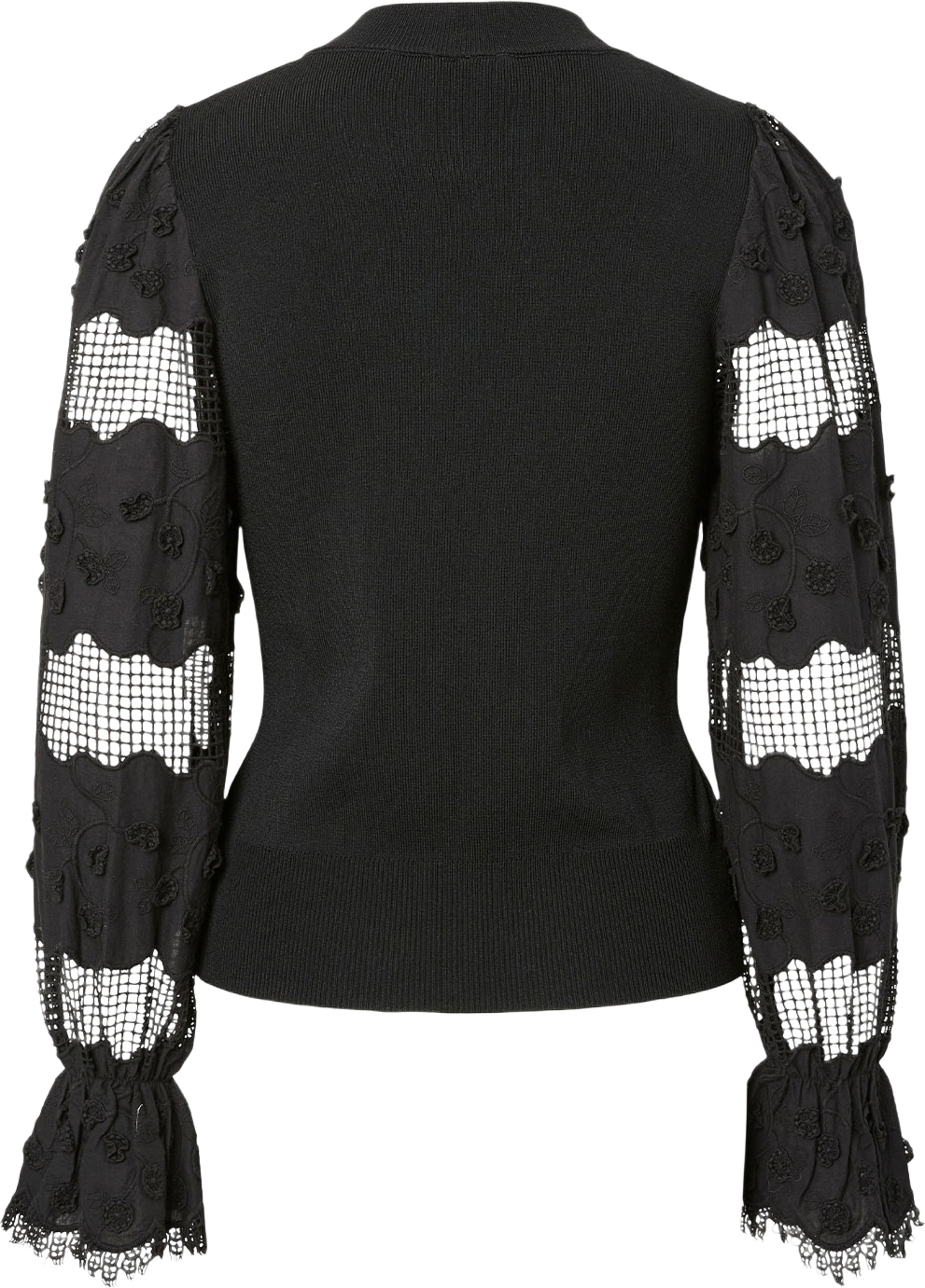 Yasmikke Knit Pullover, från YAS, i färgen Black. Klicka för att öppna bilden i stort format