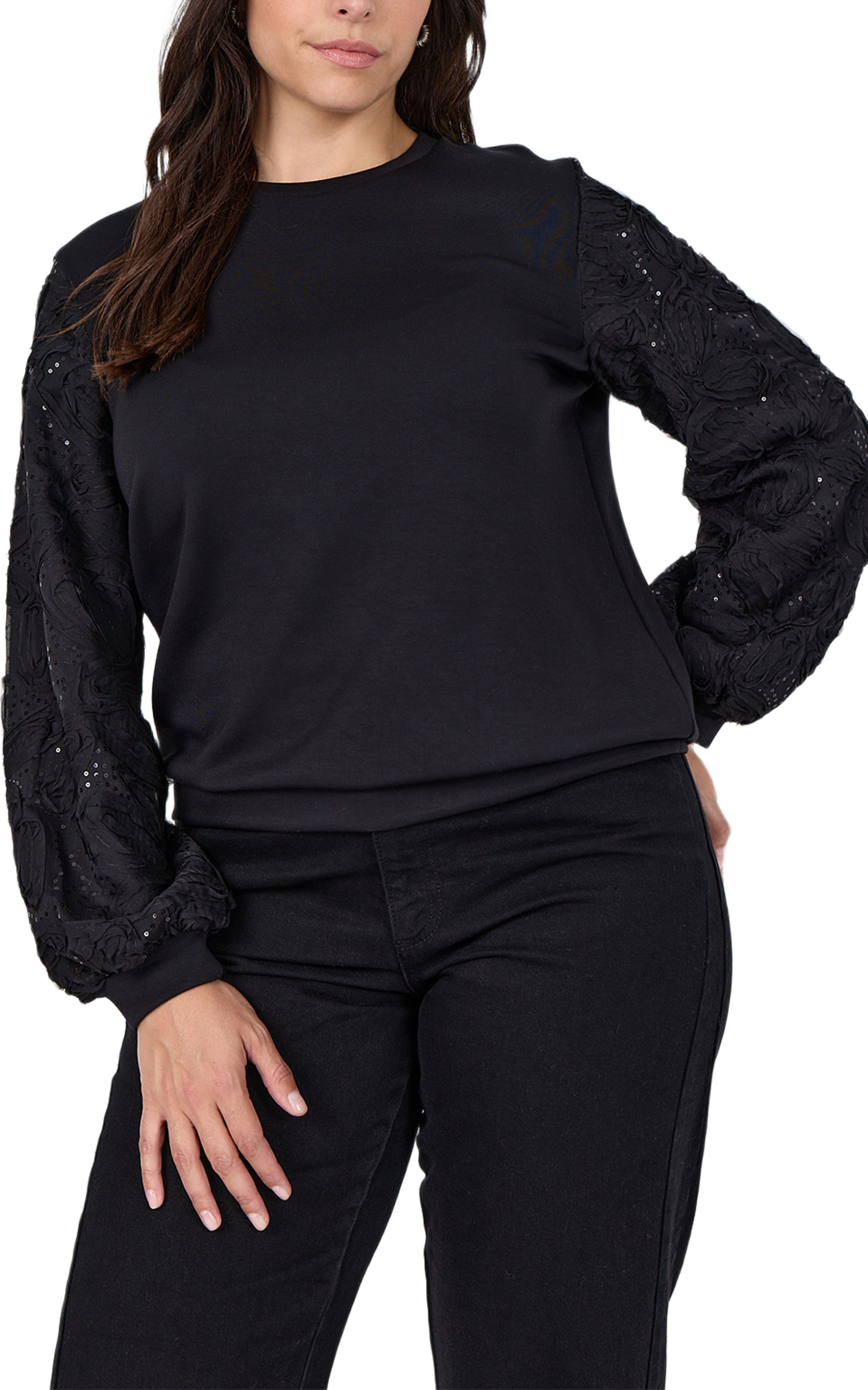 Sabina 126 Sweatshirt, från Wasabi Concept, i färgen Chocolate Plum. Klicka för att öppna bilden i stort format