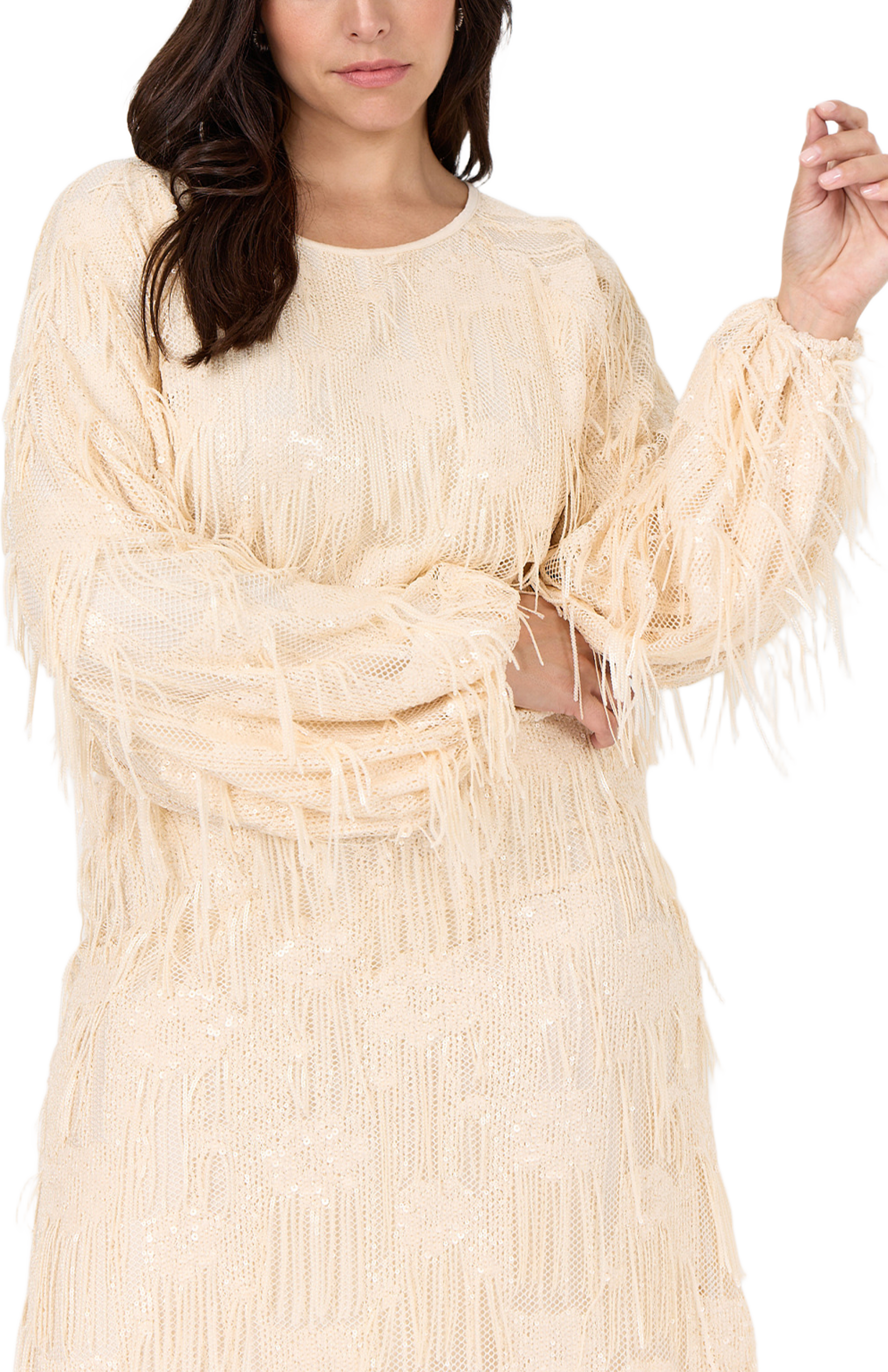 Karli 1 Blouse, från Wasabi Concept, i färgen Cream. Klicka för att öppna bilden i stort format
