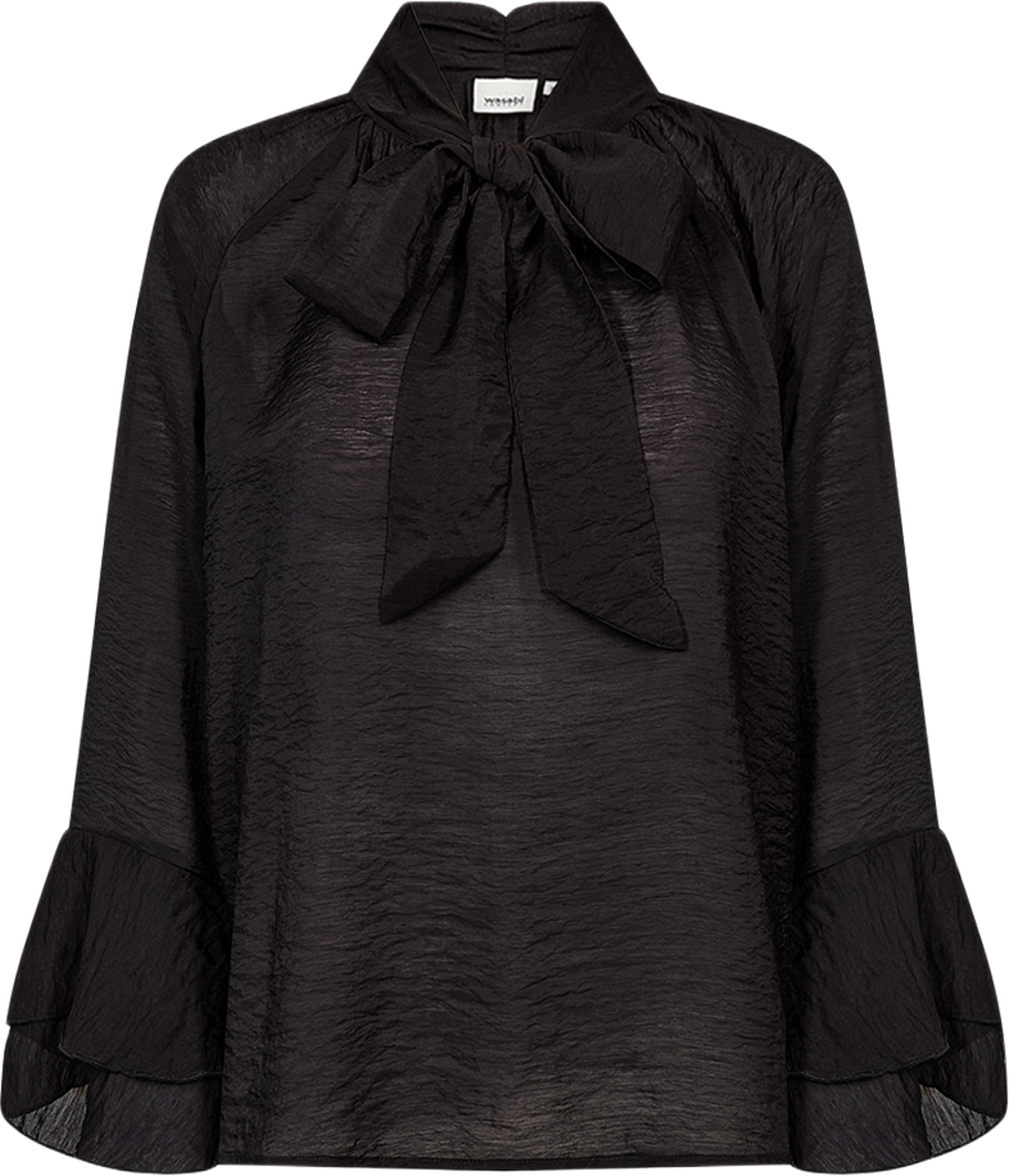 Judit 4 Blouse, från Wasabi Concept, i färgen Black. Klicka för att öppna bilden i stort format
