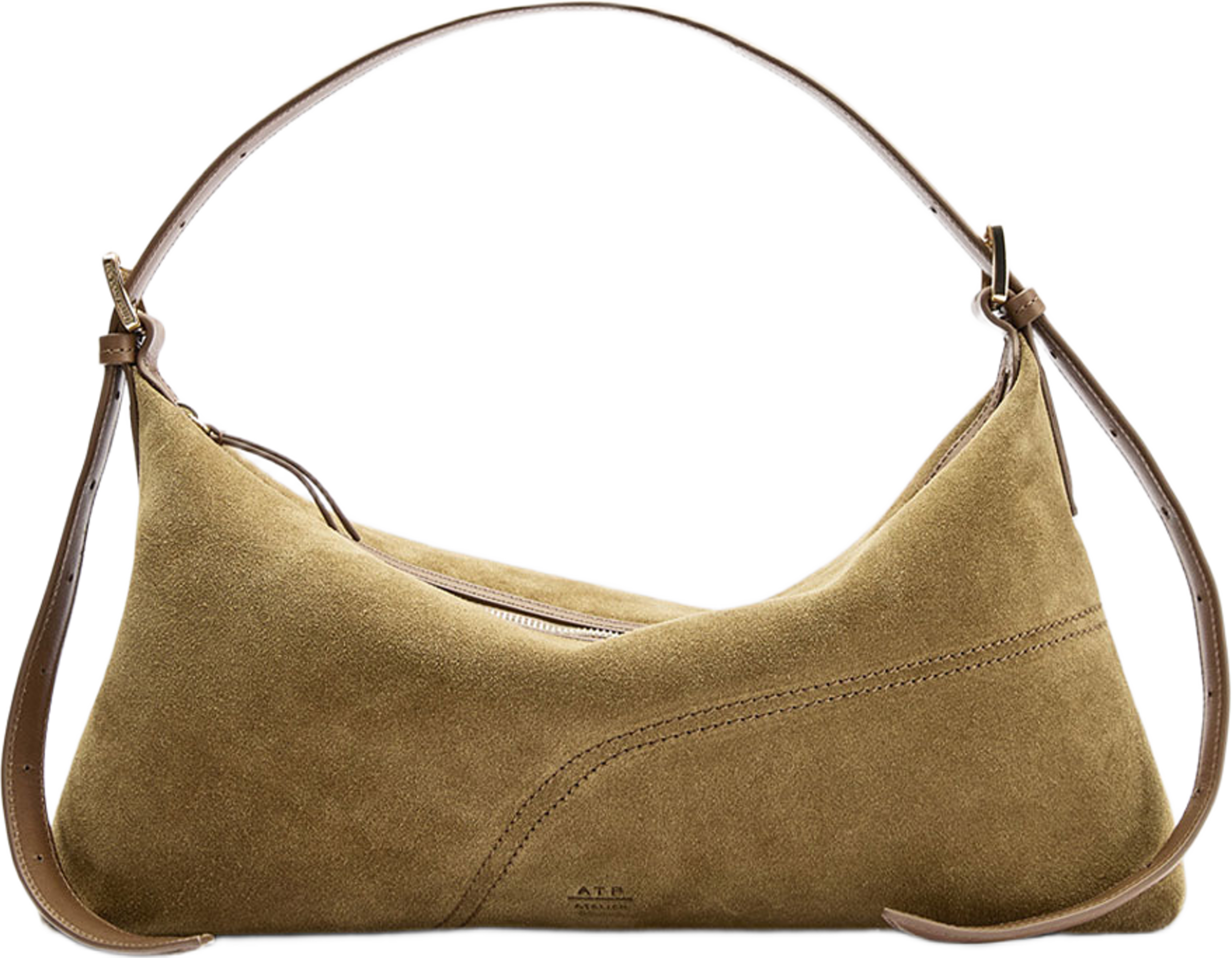 Castellare Loden Suede/Vacchetta, från ATP Atelier, i färgen Loden. Klicka för att öppna bilden i stort format
