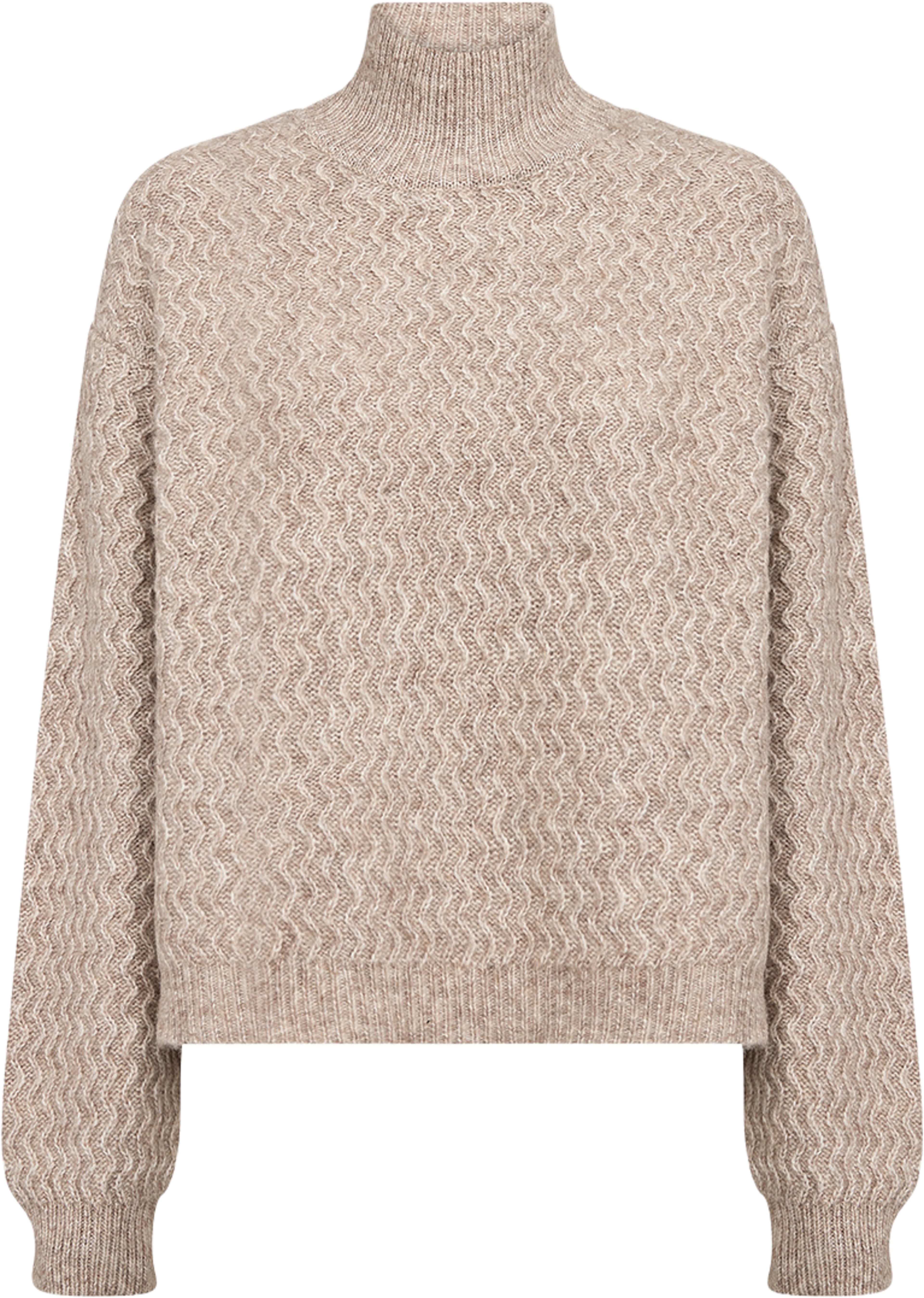 Urban 1 Pullover, från Leveté Room, i färgen Mushroom Melange. Klicka för att öppna bilden i stort format