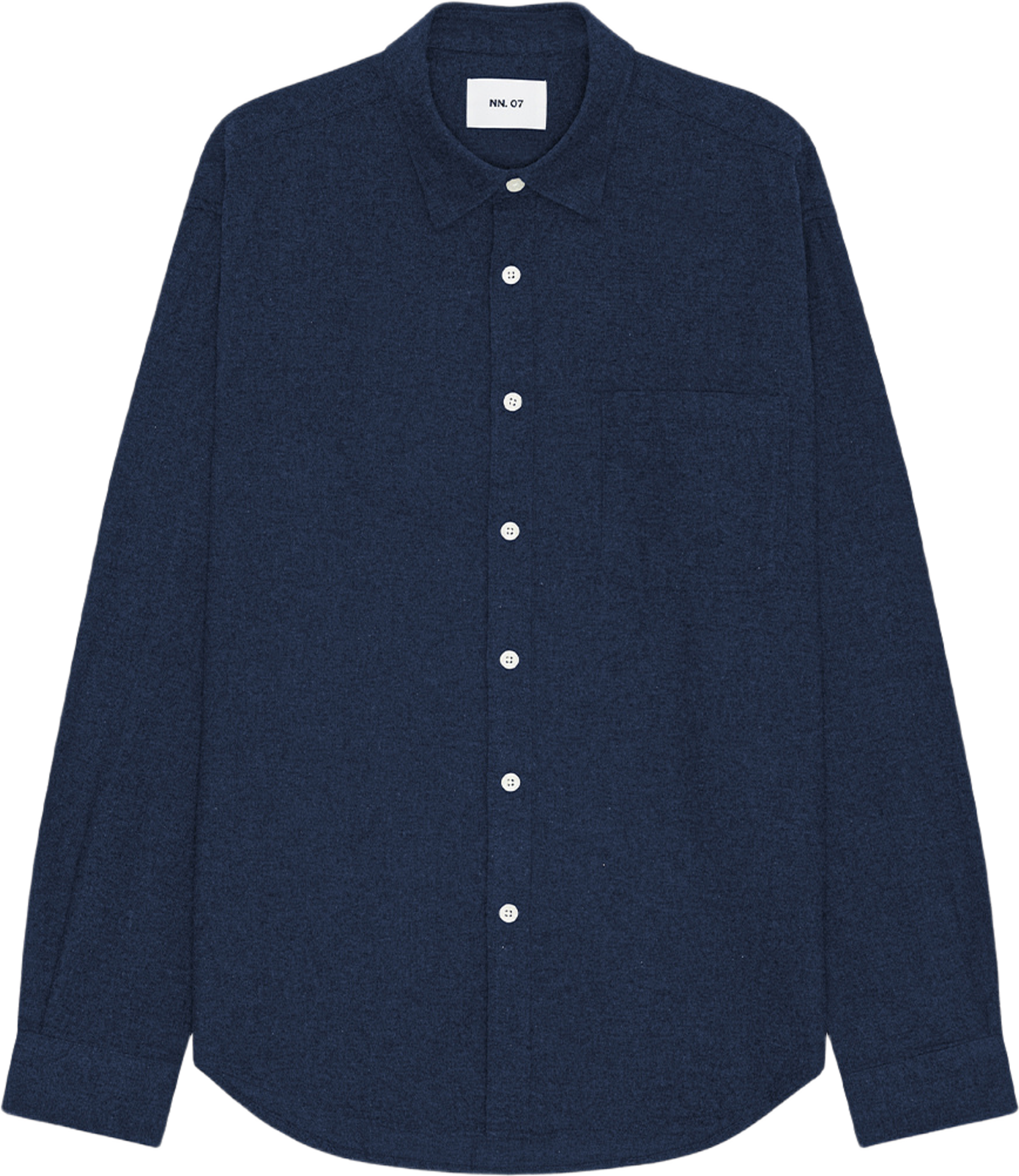 Dino LS 5465 Shirt, från NN07, i färgen Navy Blue. Klicka för att öppna bilden i stort format