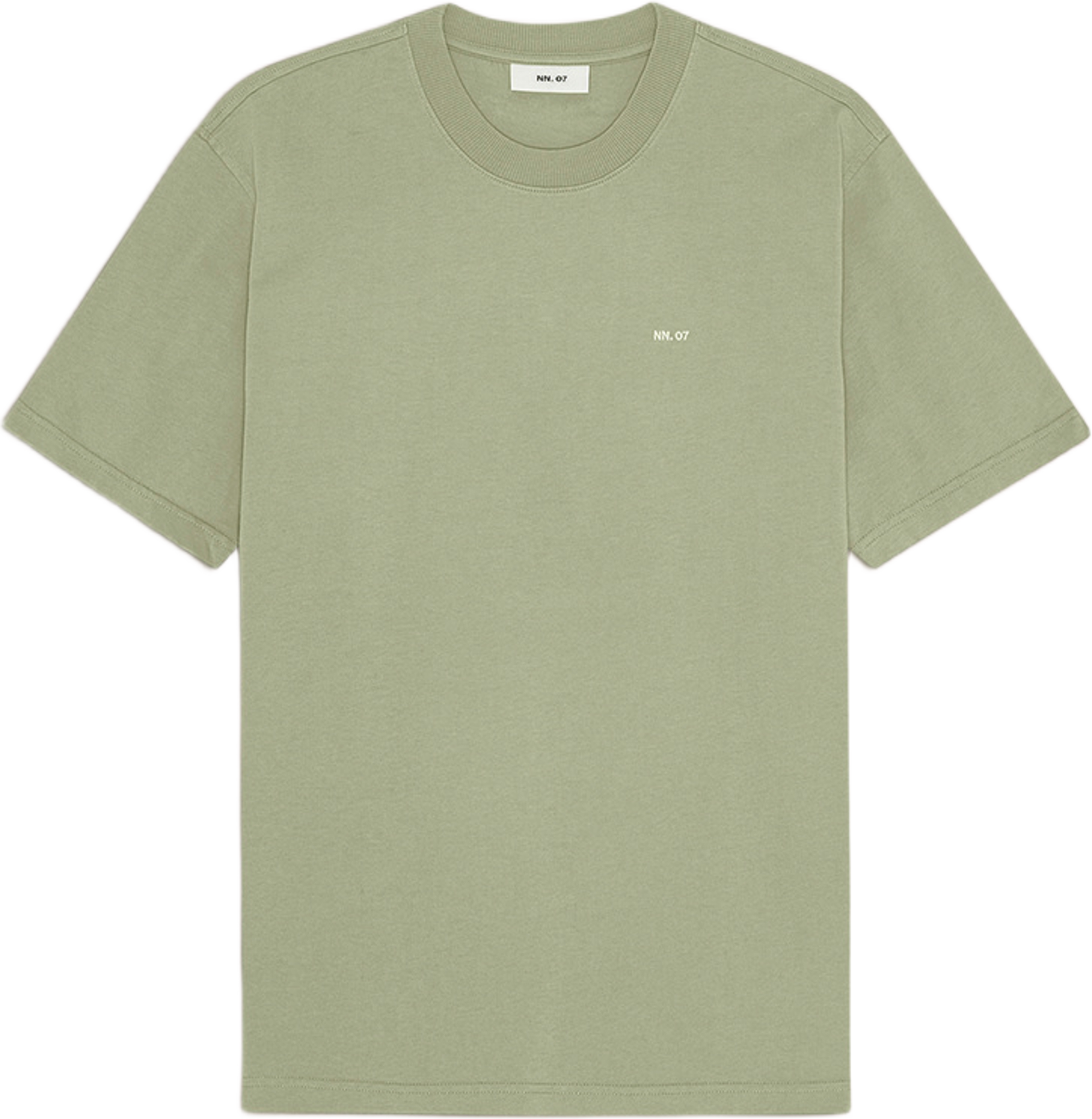 Adam EMB T-shirt 3209, från NN07, i färgen Pale Green. Klicka för att öppna bilden i stort format