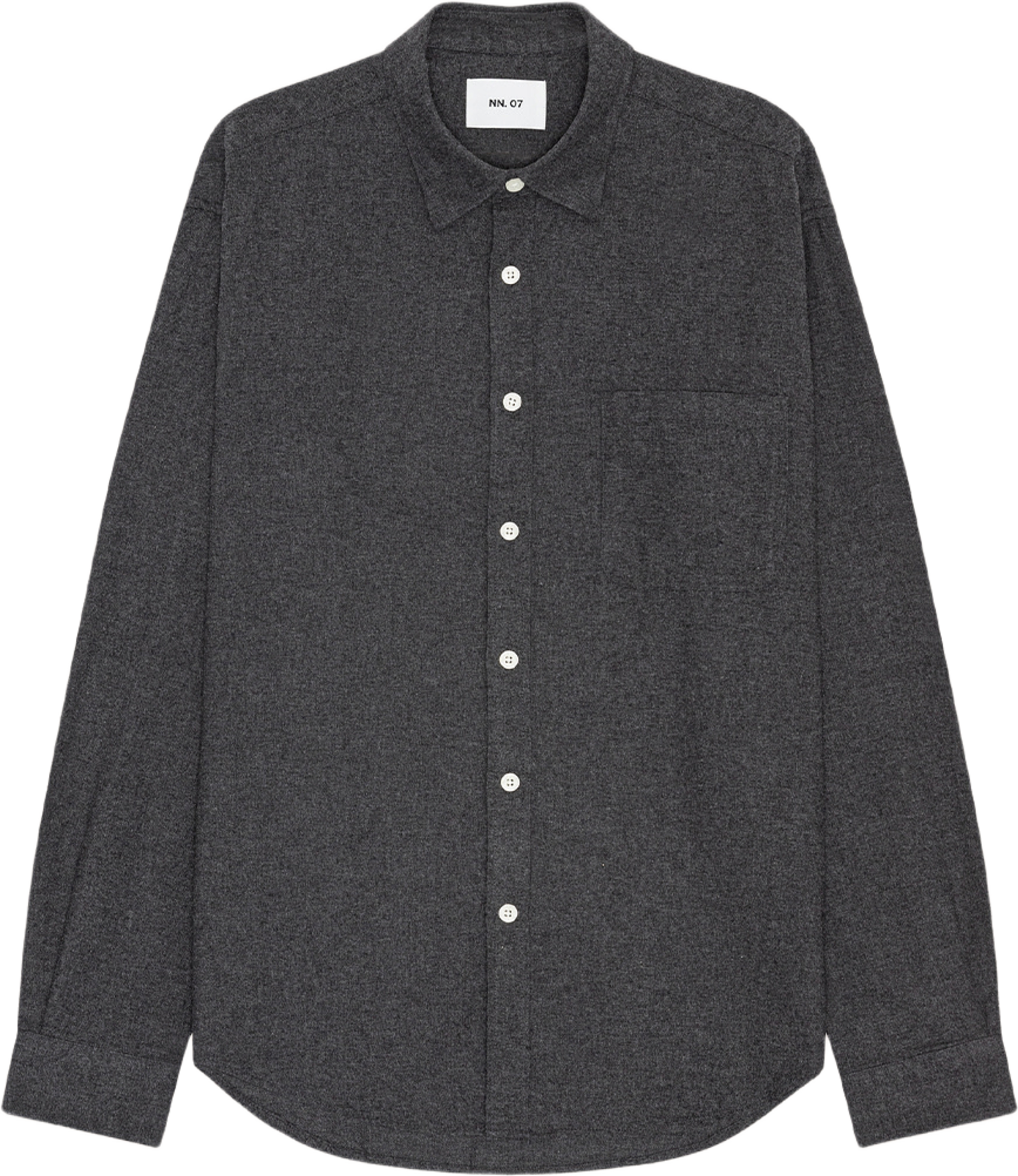 Dino LS 5465 Shirt, från NN07, i färgen Dark Grey. Klicka för att öppna bilden i stort format