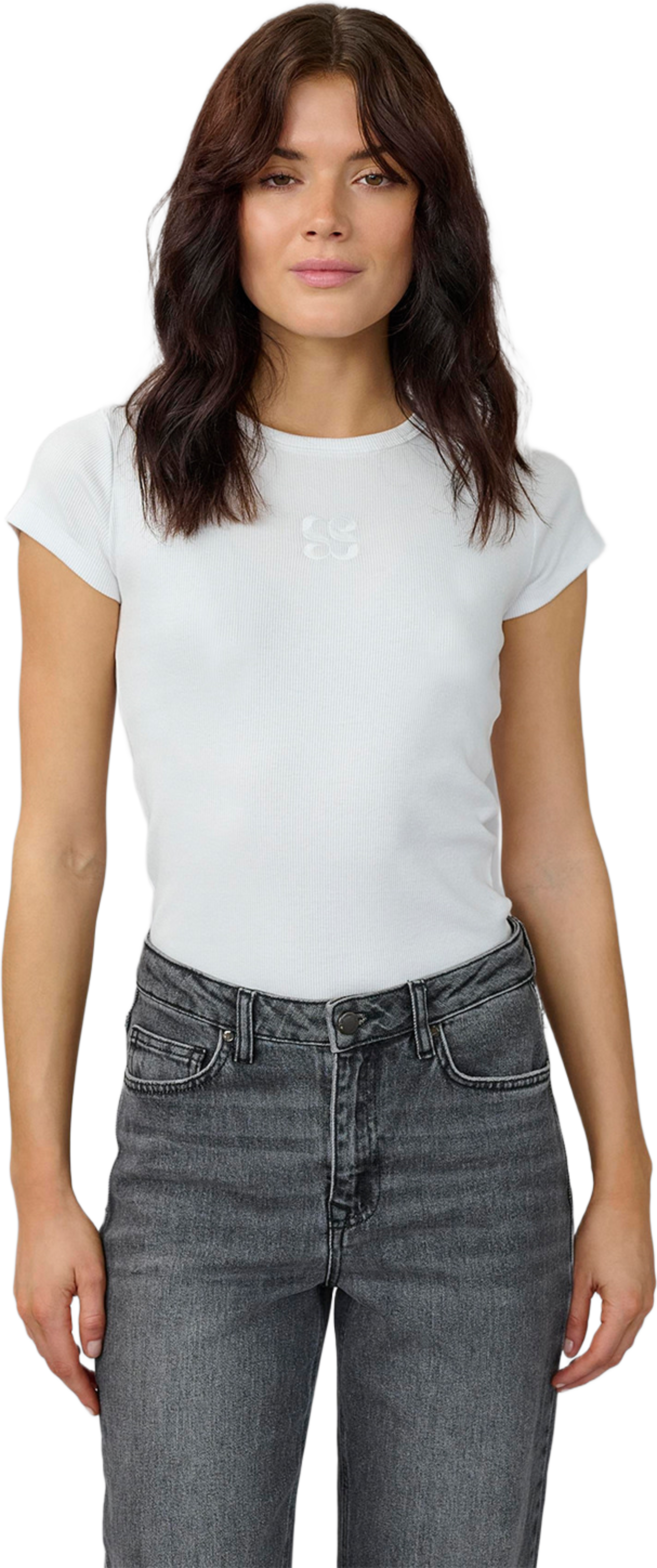09 The Mandy Tee, från My Essential Wardrobe, i färgen Bright White. Klicka för att öppna bilden i stort format