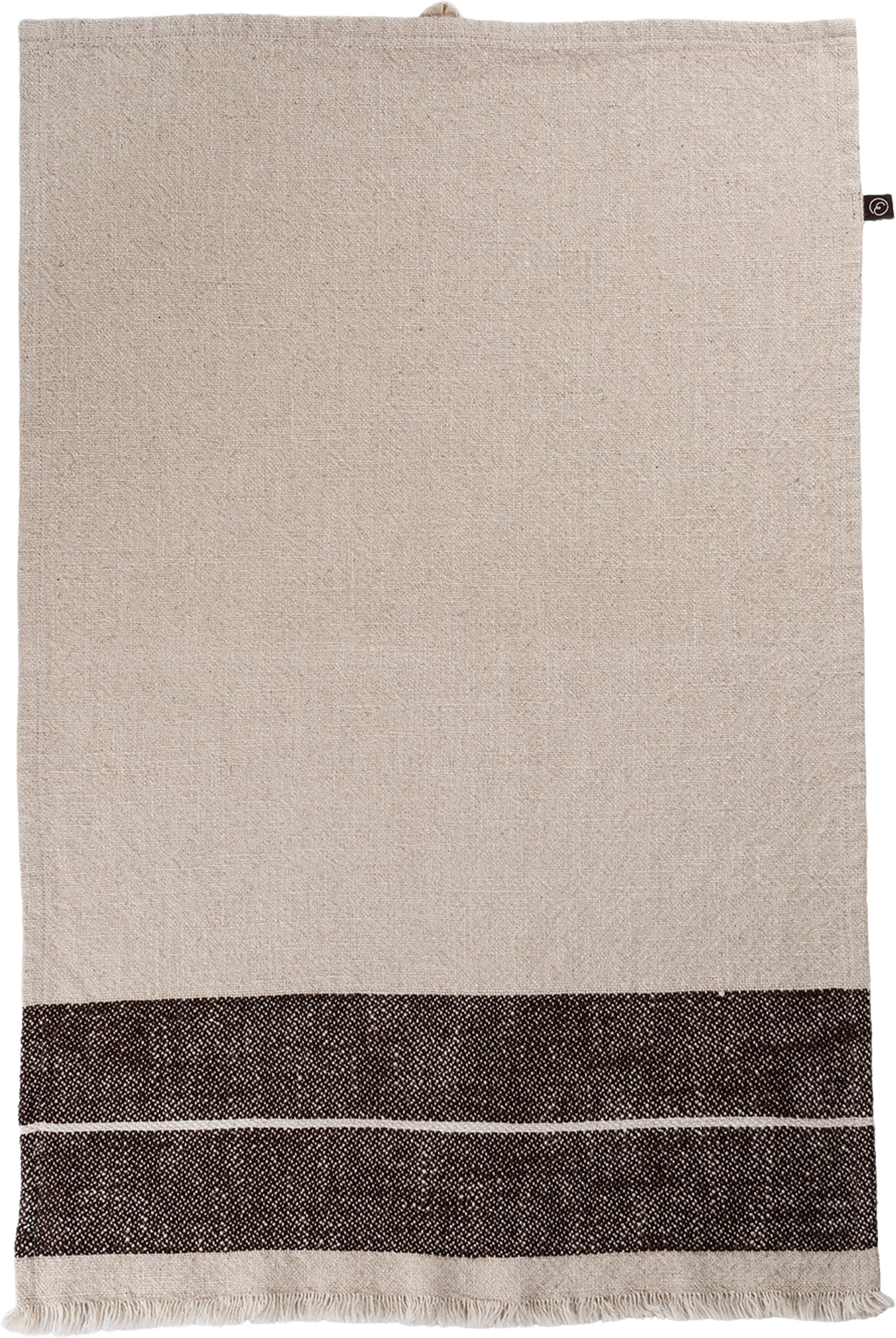 Kökshandduk natur/vit/brun, från ERNST, i färgen Vit/Natur/Brun. Klicka för att öppna bilden i stort format