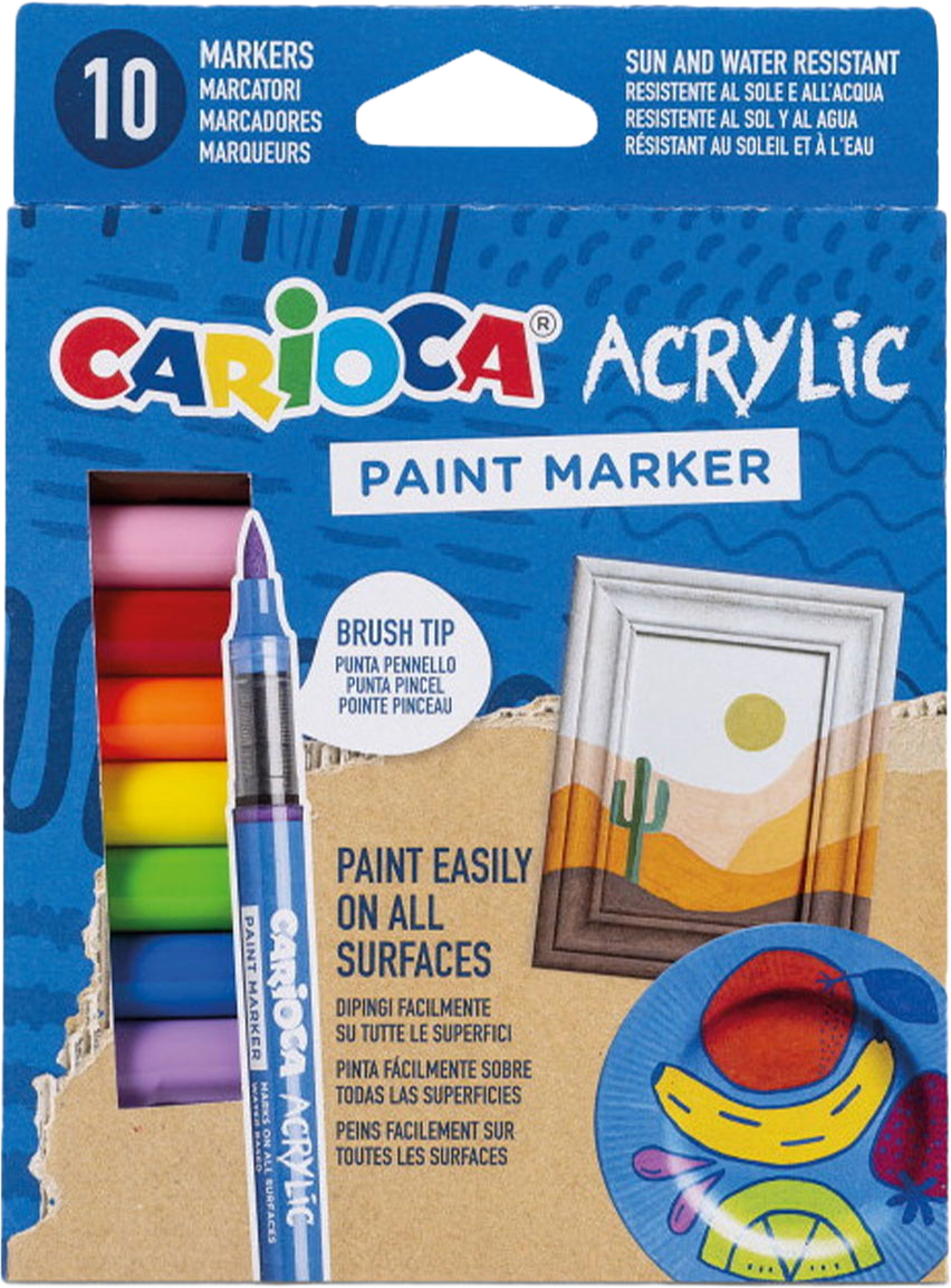 Carioca Akrylpennor 10 St, från Carioca. Klicka för att öppna bilden i stort format