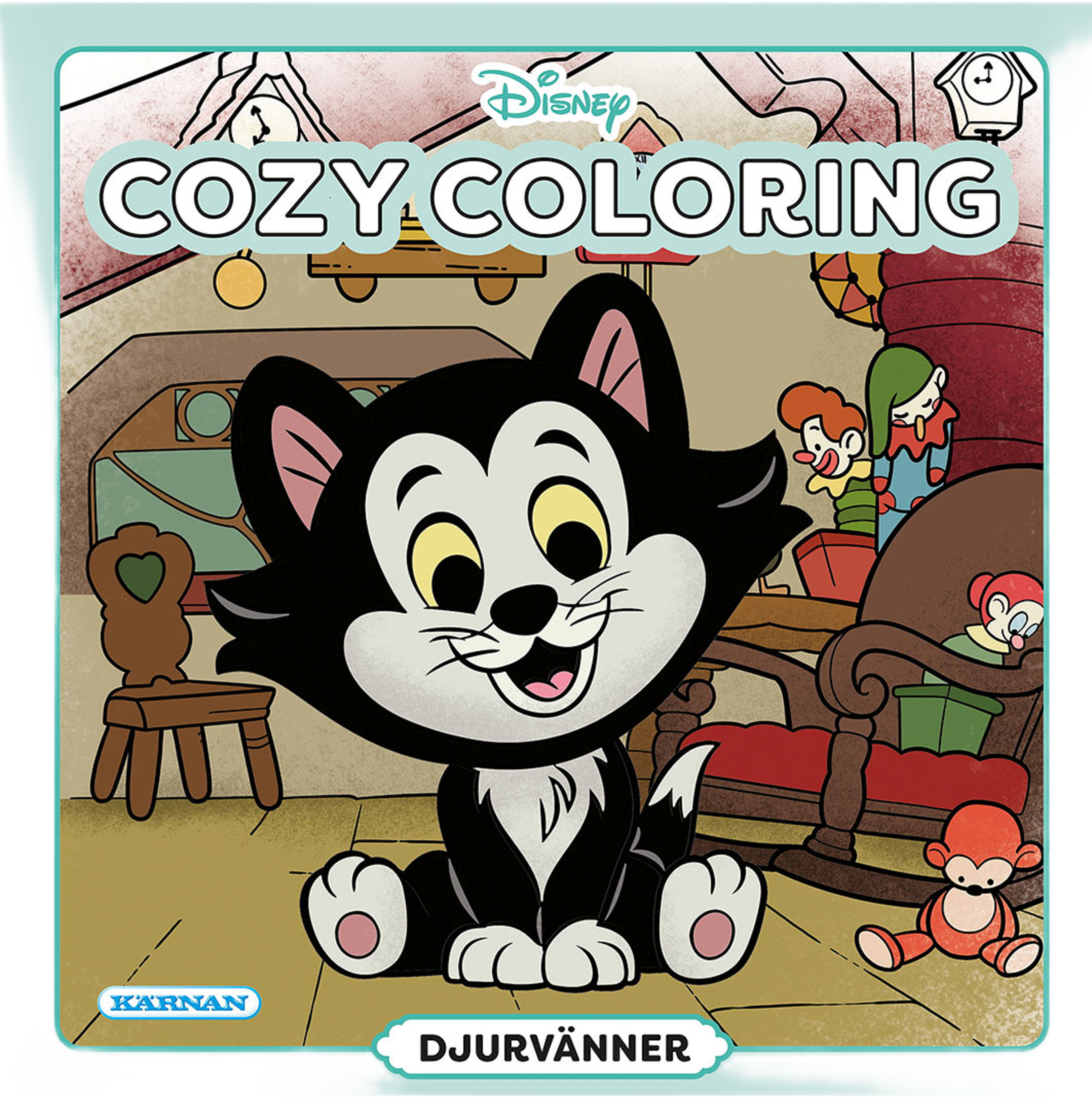 Cozy Colouring Disney Djurvänner, från KÄRNAN. Klicka för att öppna bilden i stort format