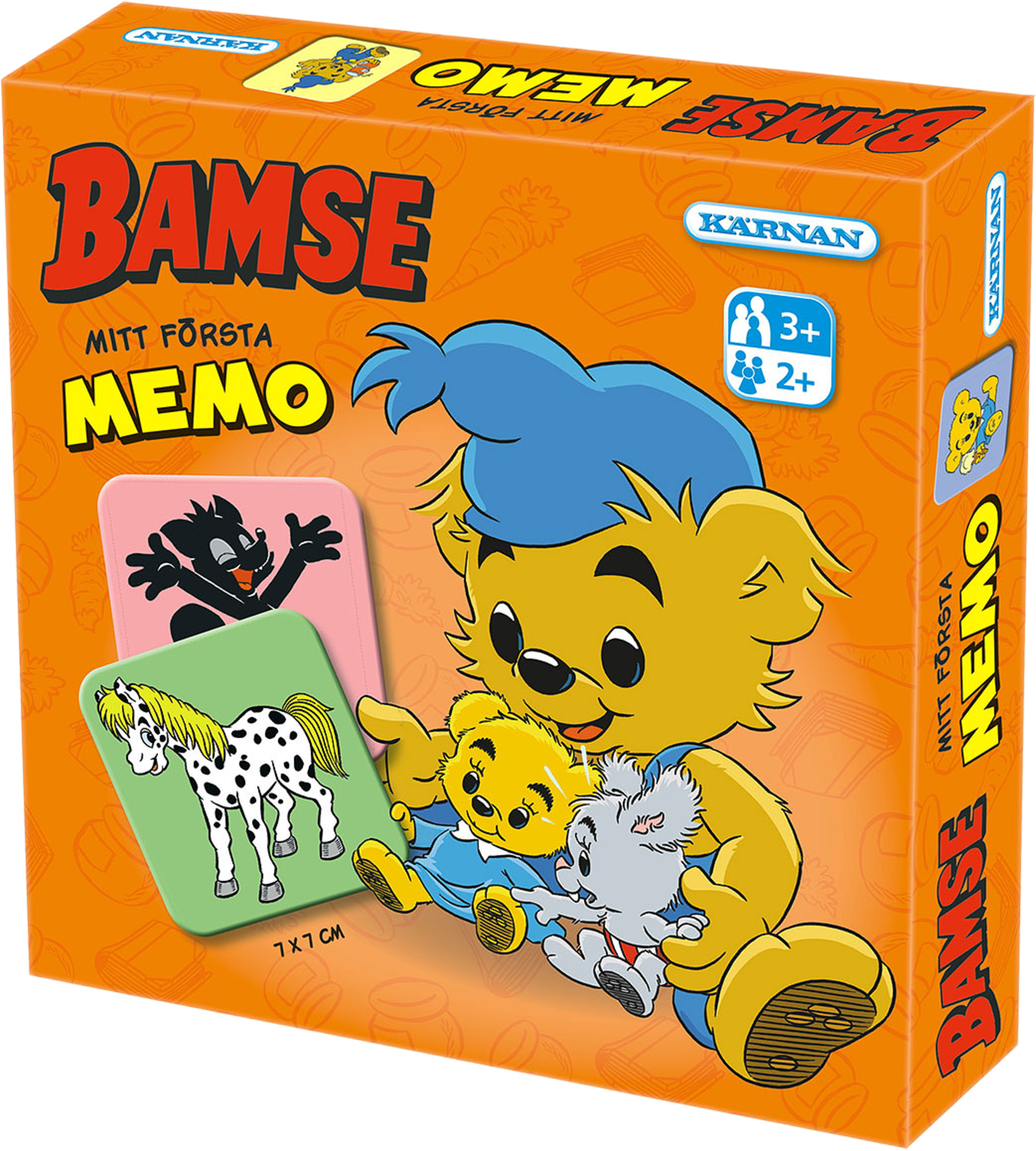 Mitt Första Memo Bamse, från KÄRNAN. Klicka för att öppna bilden i stort format