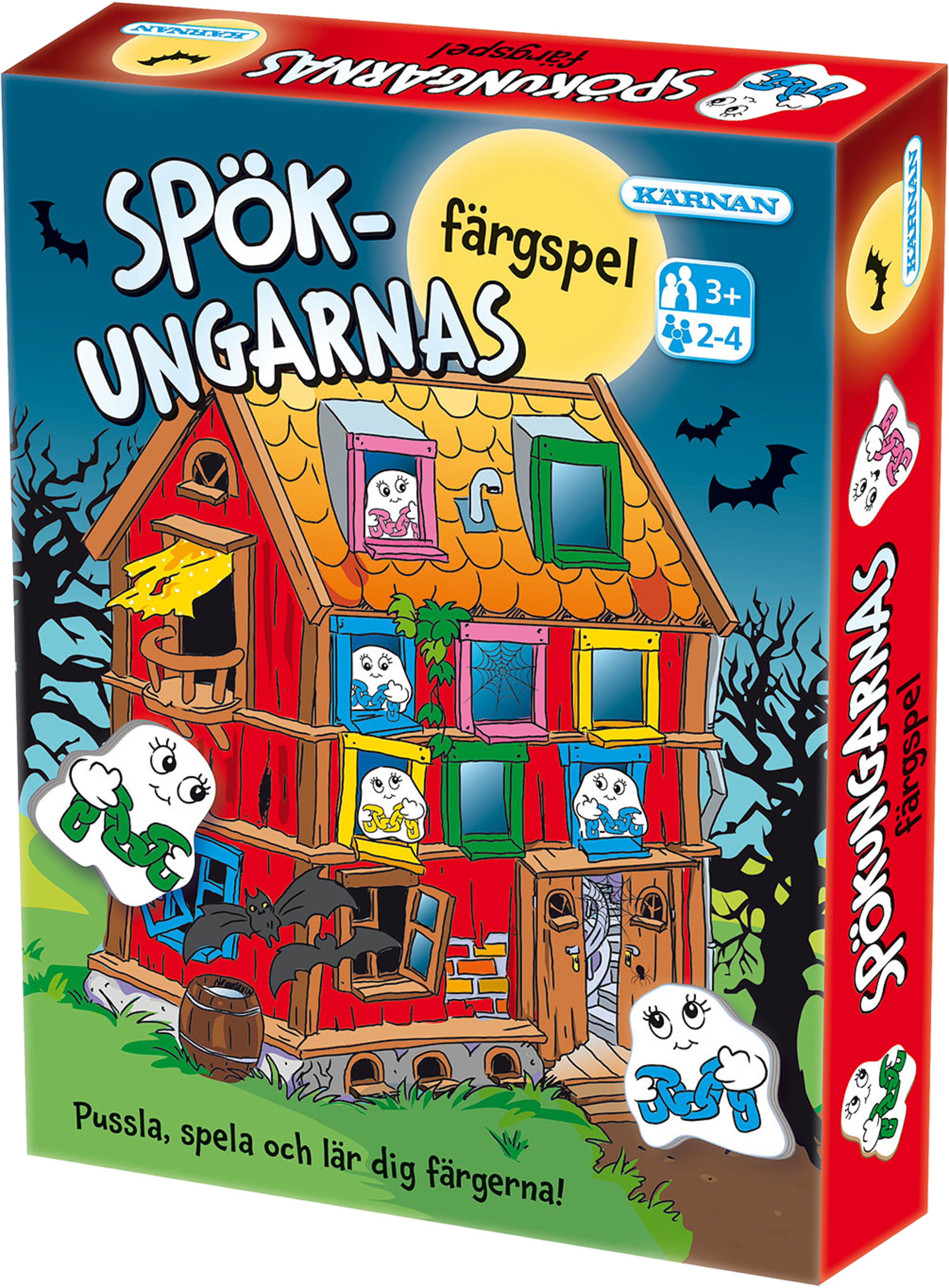Spökungarnas Färgspel, från KÄRNAN. Klicka för att öppna bilden i stort format