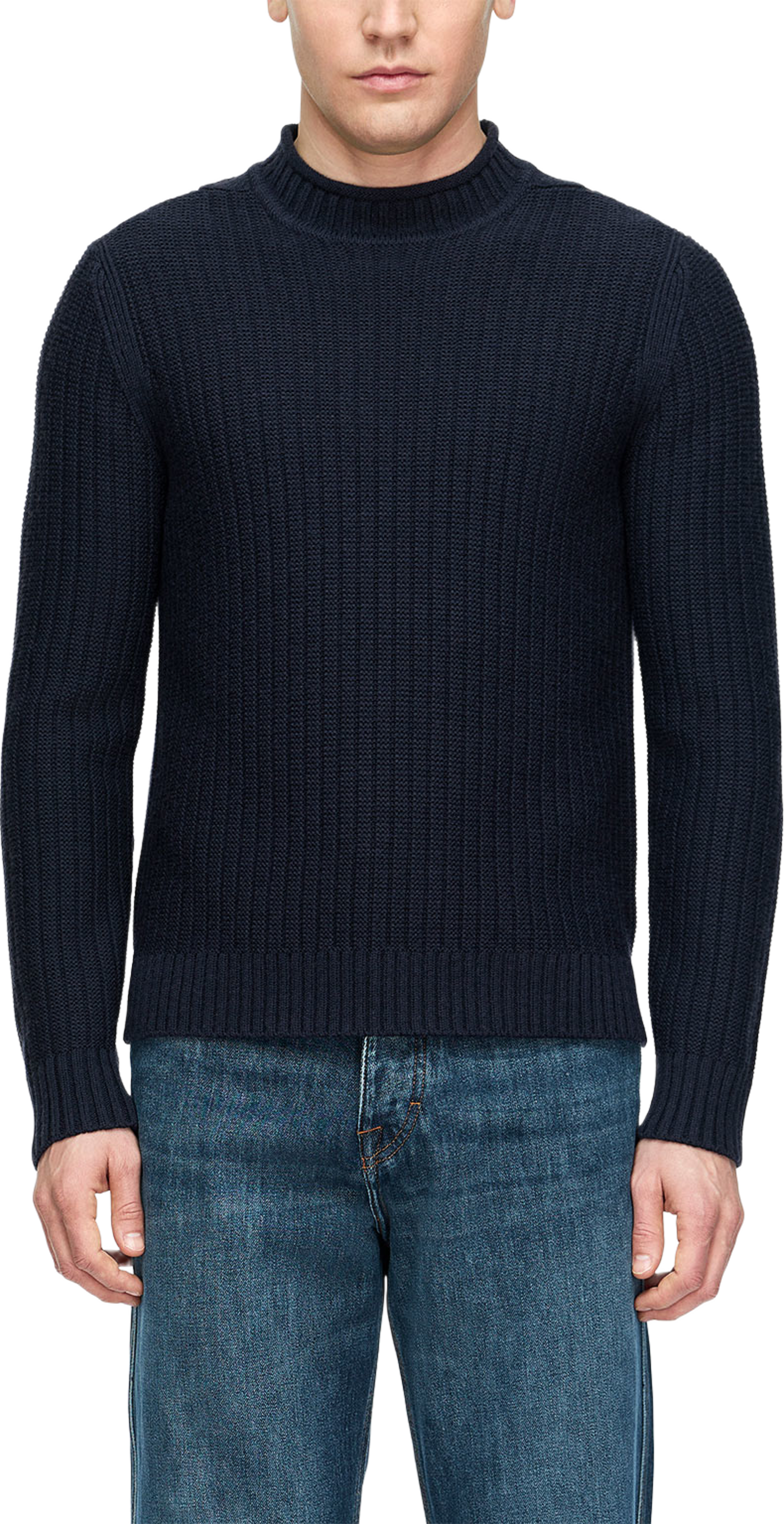 Ino Rws Knitwear, från Tiger of Sweden, i färgen Deep Well. Klicka för att öppna bilden i stort format