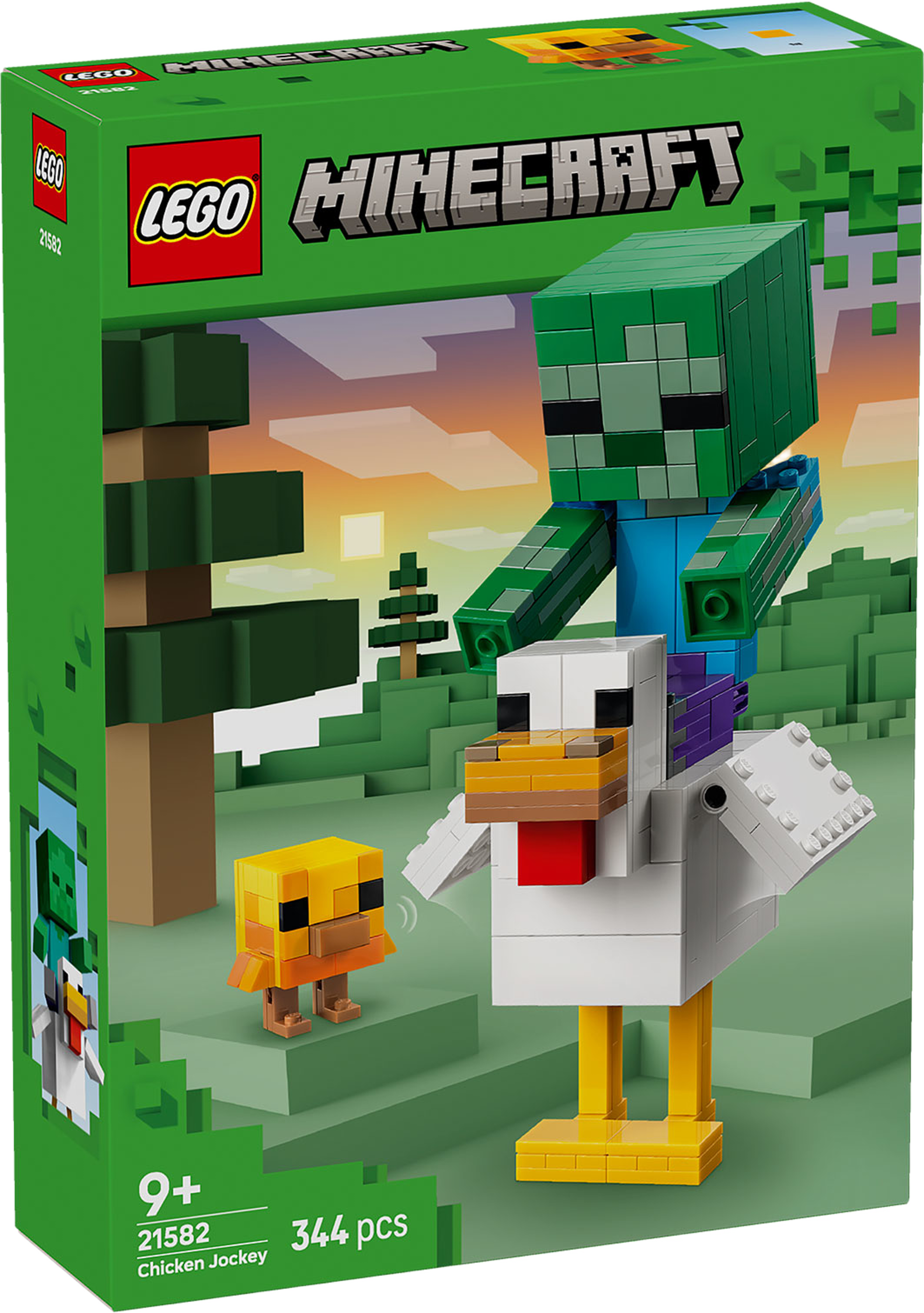 Minecraft Hönsryttare 21582, från LEGO, i färgen Multi. Klicka för att öppna bilden i stort format
