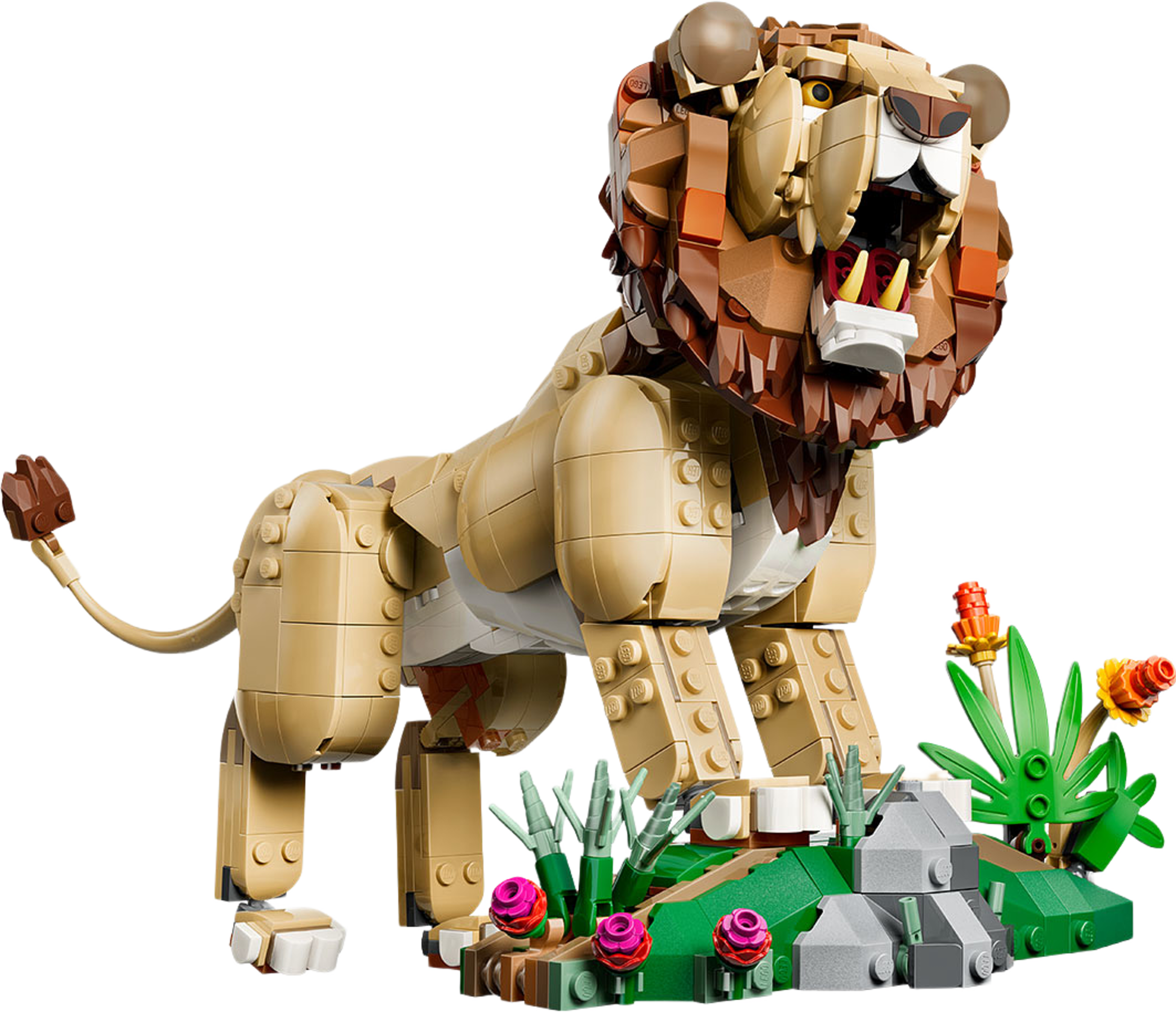 Creator 3-i-1 Vilda djur: Majestätiskt lejon Leksak 31386, från LEGO, i färgen Multi. Klicka för att öppna bilden i stort format