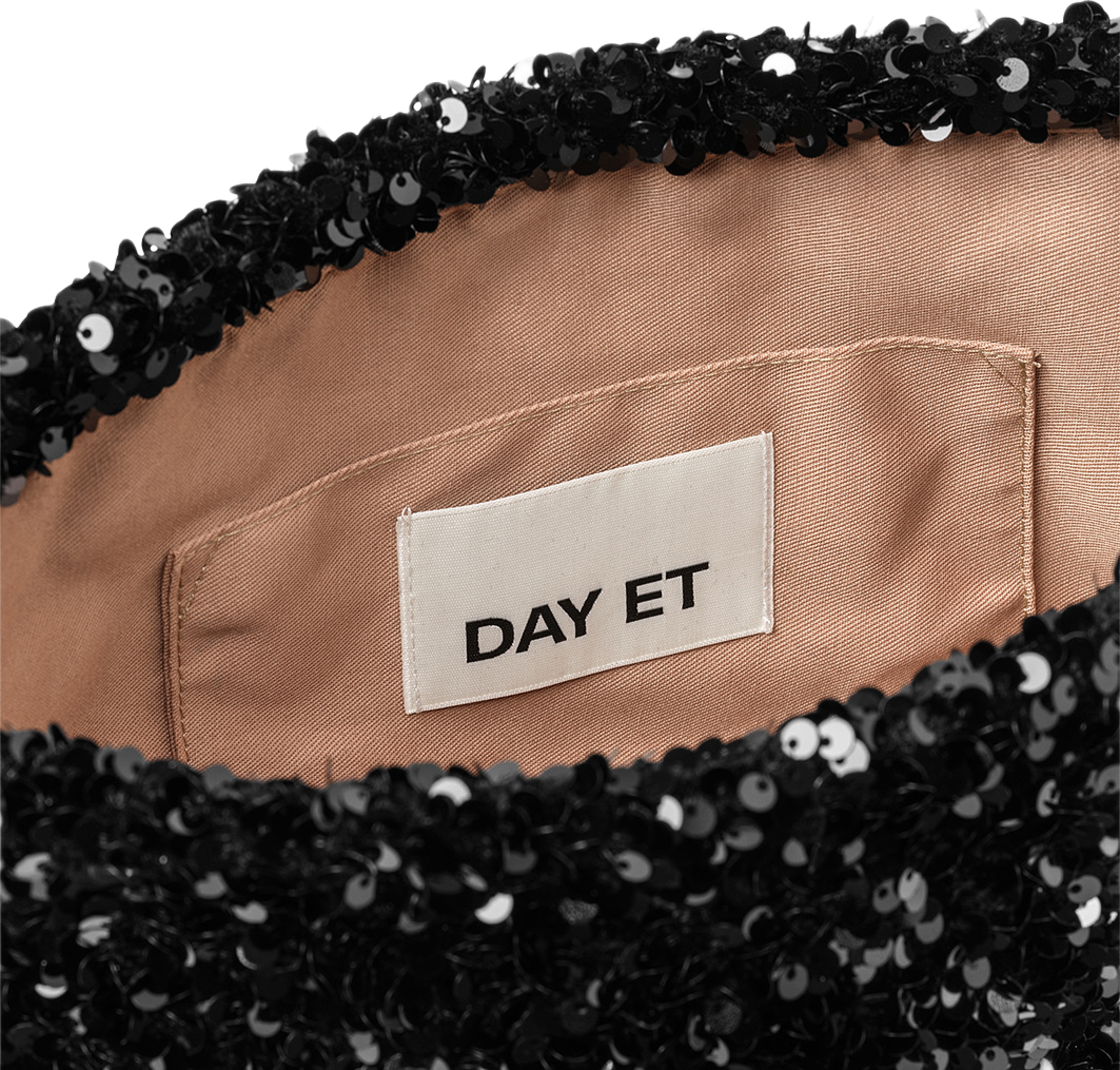 Day Sequin CB Bag, från DAY ET, i färgen Black. Klicka för att öppna bilden i stort format