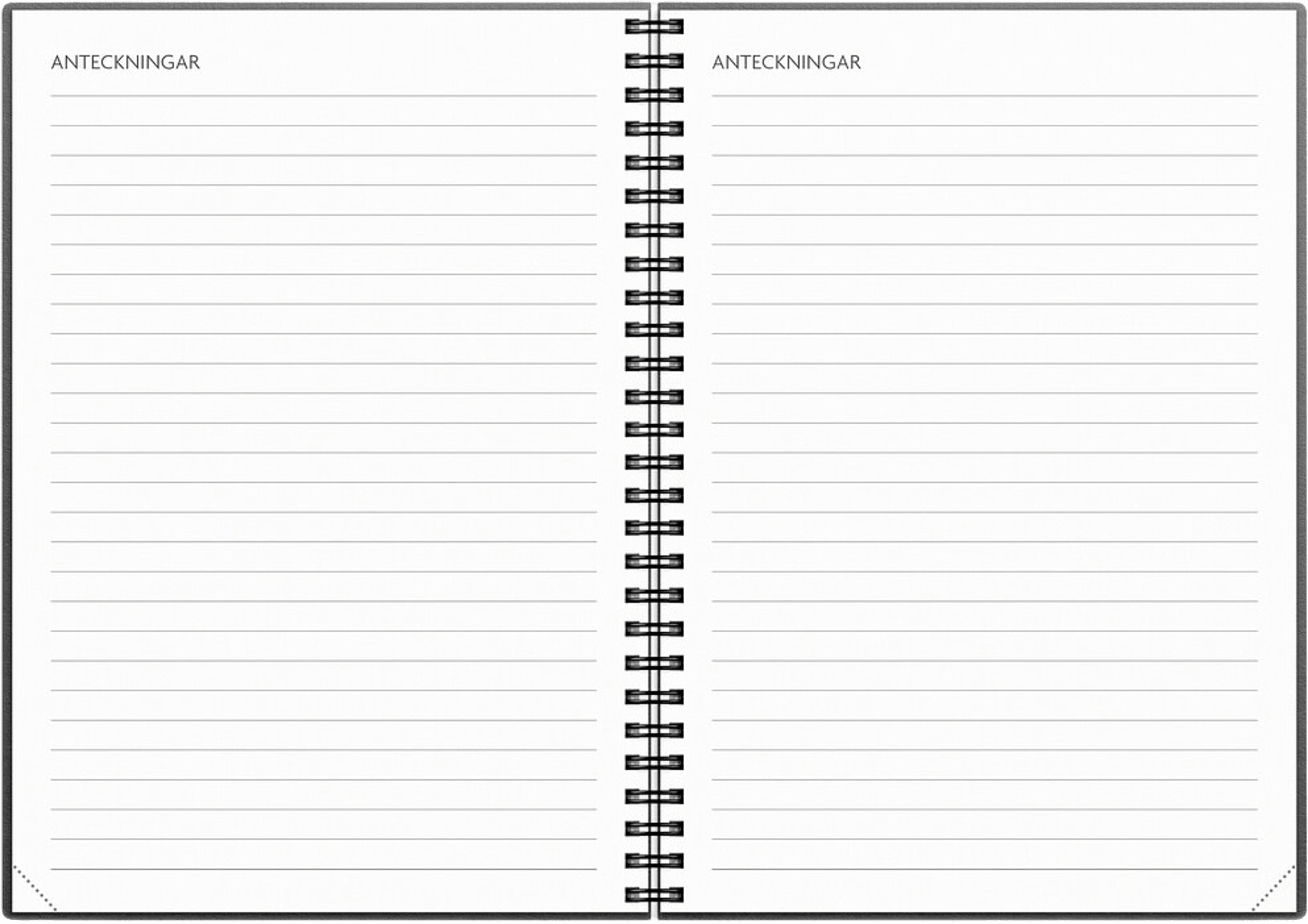 Kalender Få det gjort 2027 svart, från Burde, i färgen Svart. Klicka för att öppna bilden i stort format