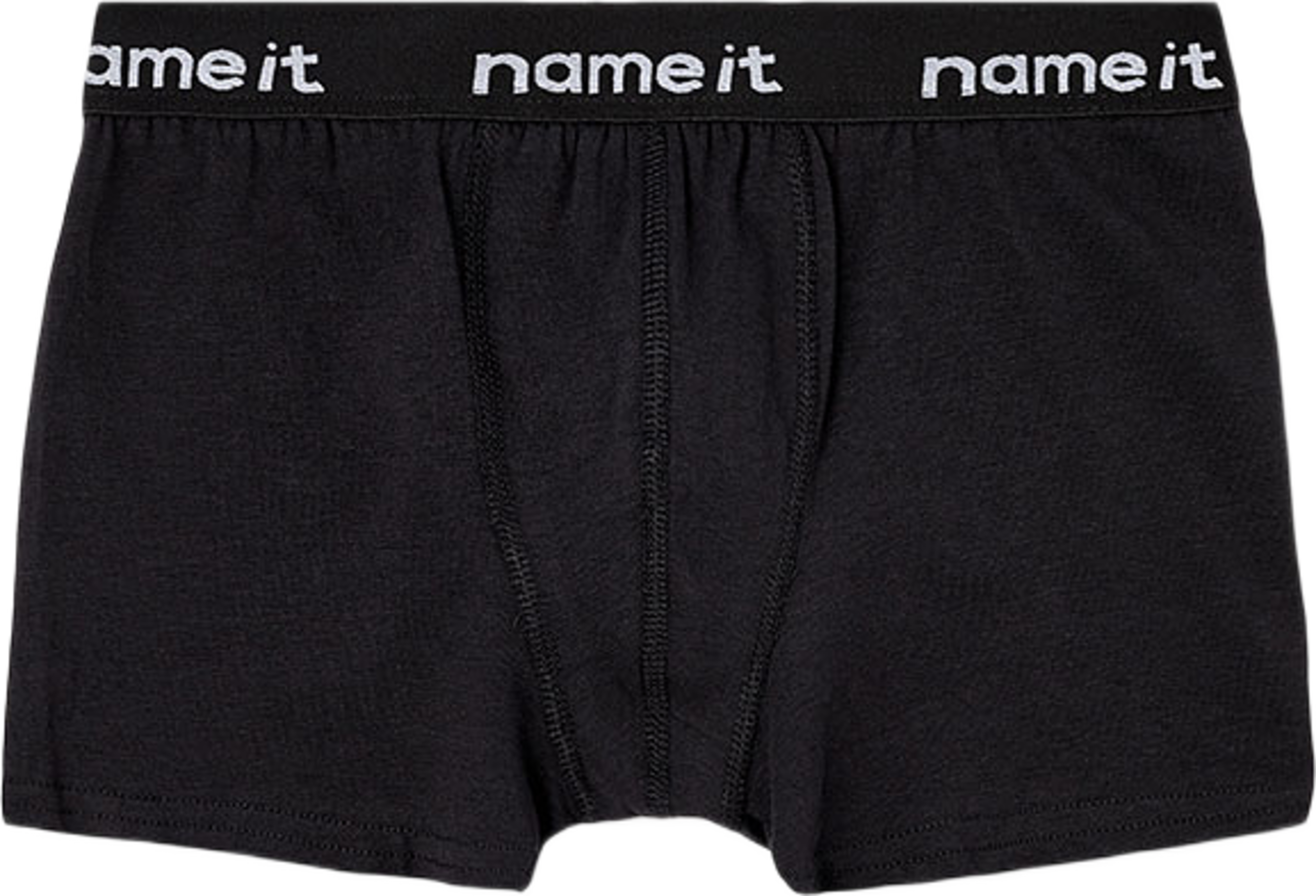 Boxer 3p, från Name It, i färgen Black. Klicka för att öppna bilden i stort format