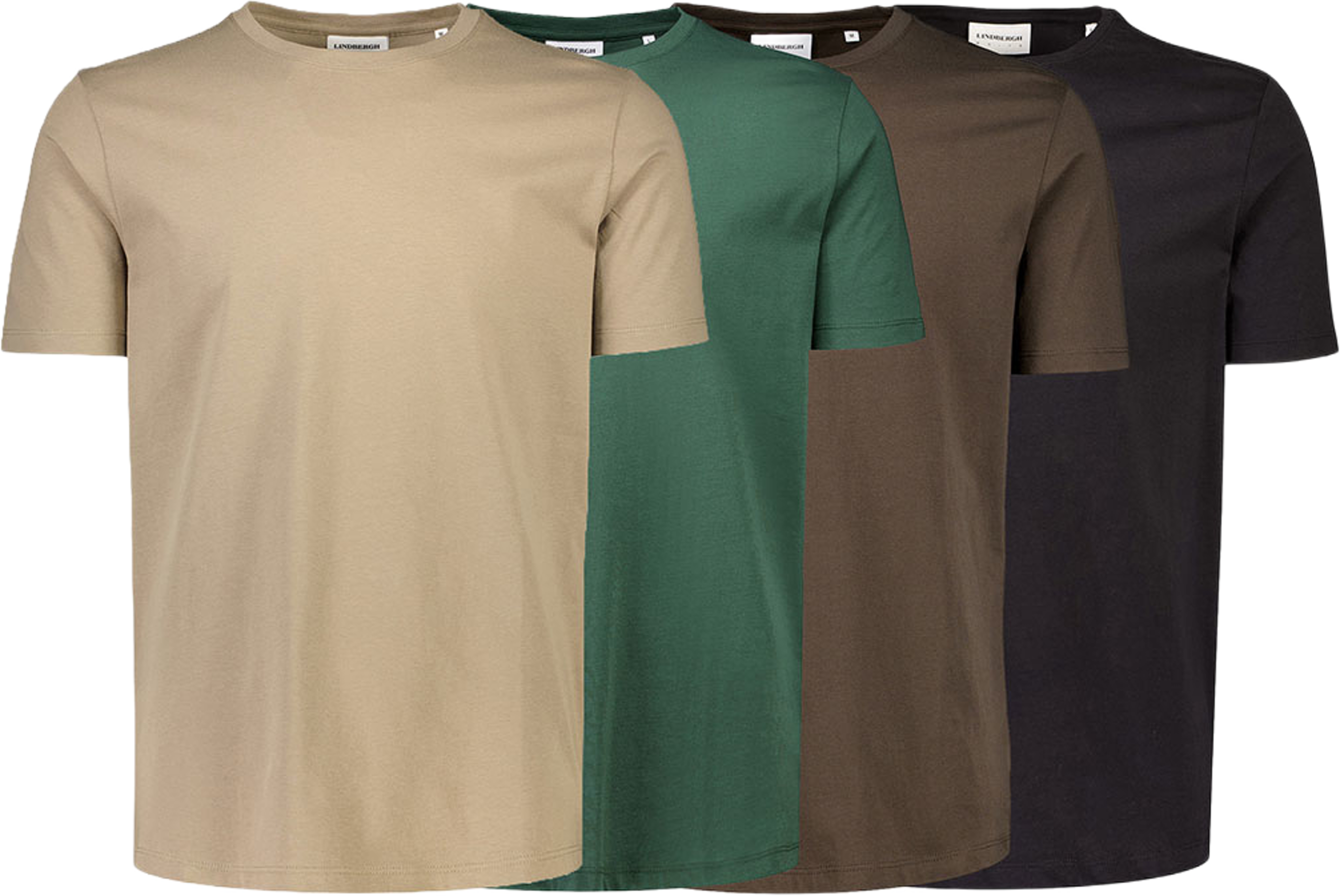 4Pk Basic Tee, från Lindbergh, i färgen Multi 127. Klicka för att öppna bilden i stort format