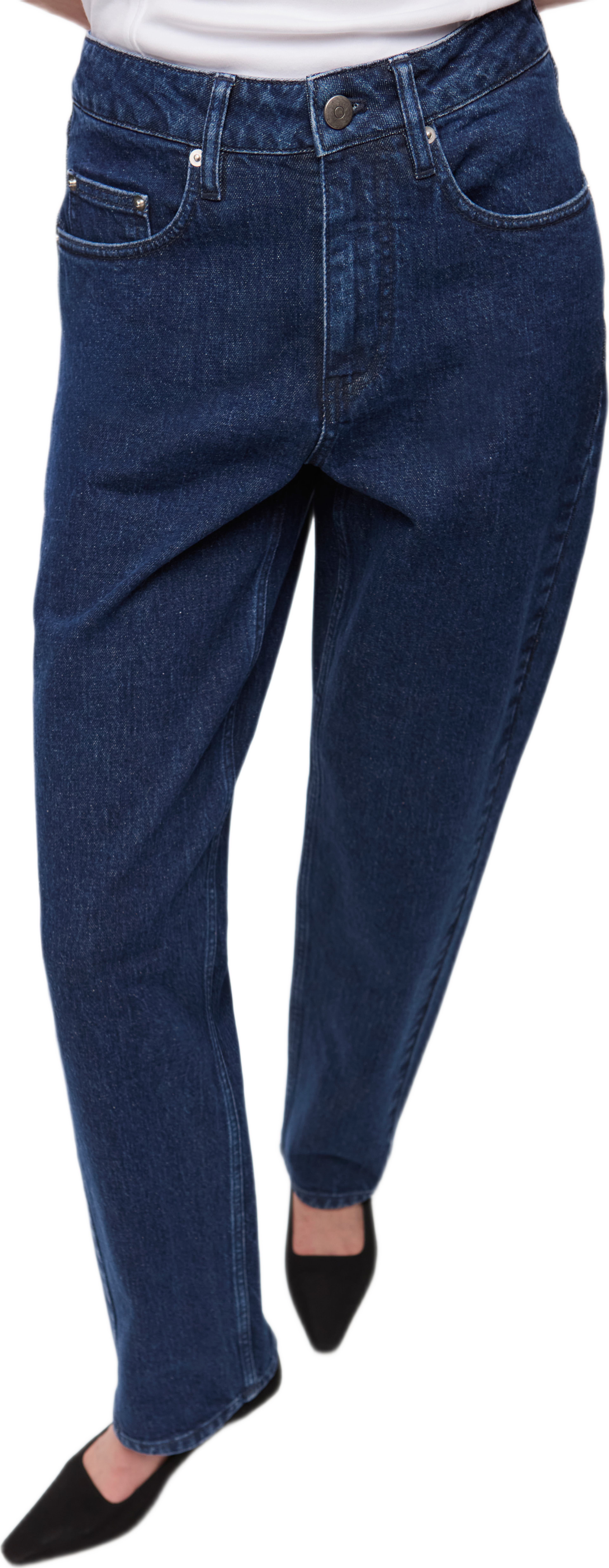 IOPiritta Jeans, från Ivy Oak, i färgen Dark Indigo Wash. Klicka för att öppna bilden i stort format