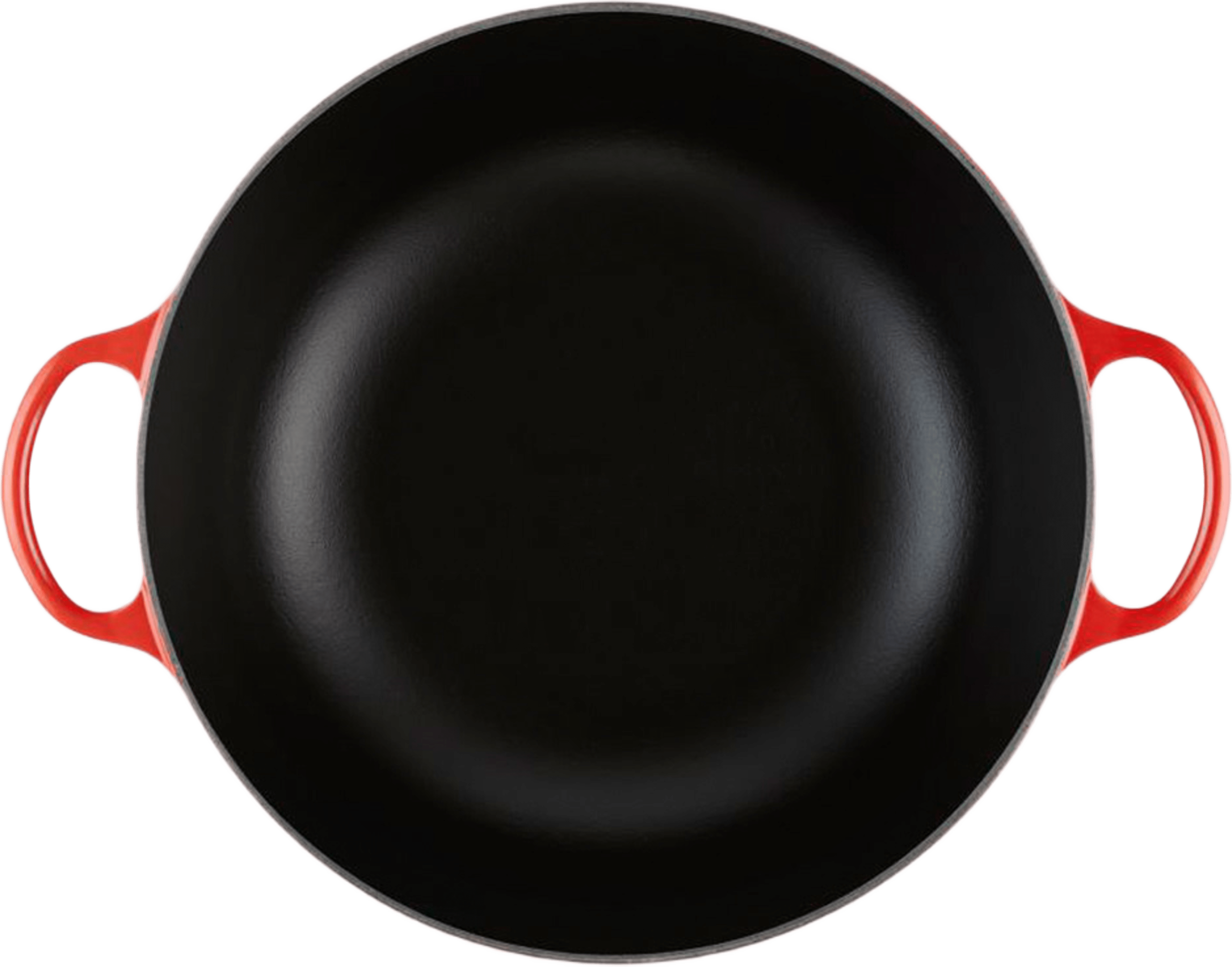 Signature gjutjärn stekgryta 32cm, från Le Creuset, i färgen Cerise. Klicka för att öppna bilden i stort format