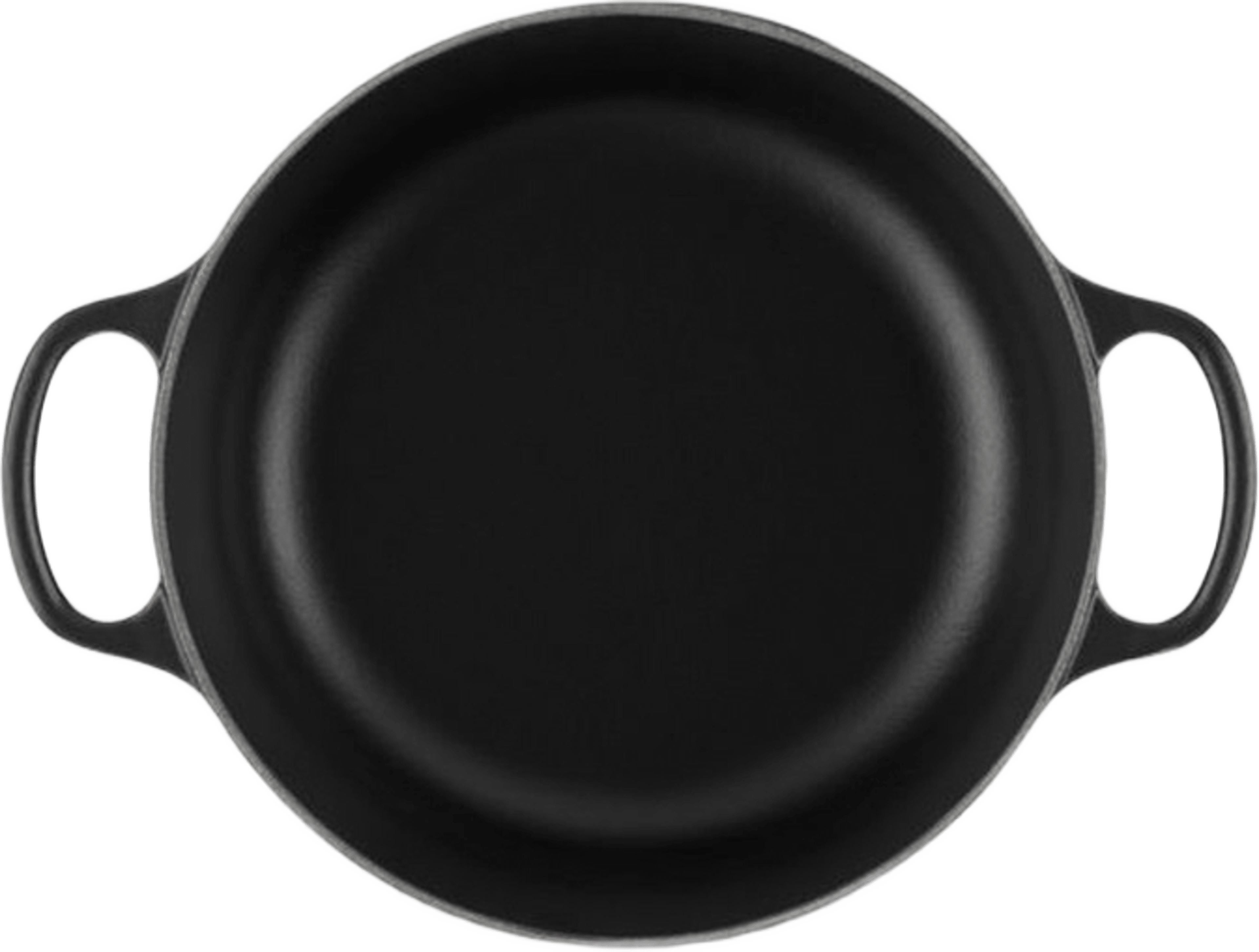 Signature gjutjärn rund gryta 20cm, från Le Creuset, i färgen Black. Klicka för att öppna bilden i stort format