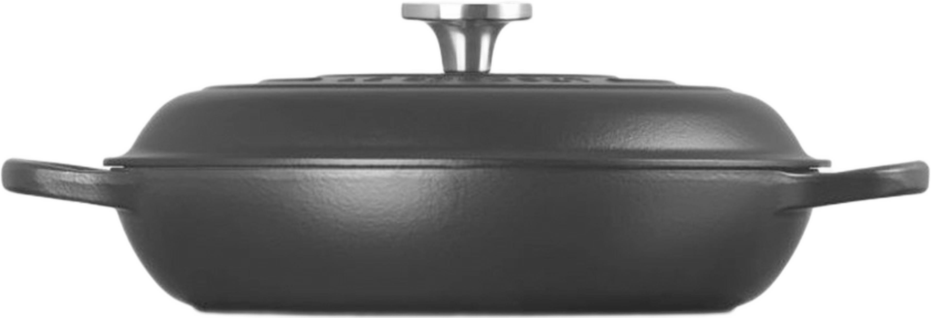Signature gjutjärn buffetgryta 30cm, från Le Creuset, i färgen Black. Klicka för att öppna bilden i stort format