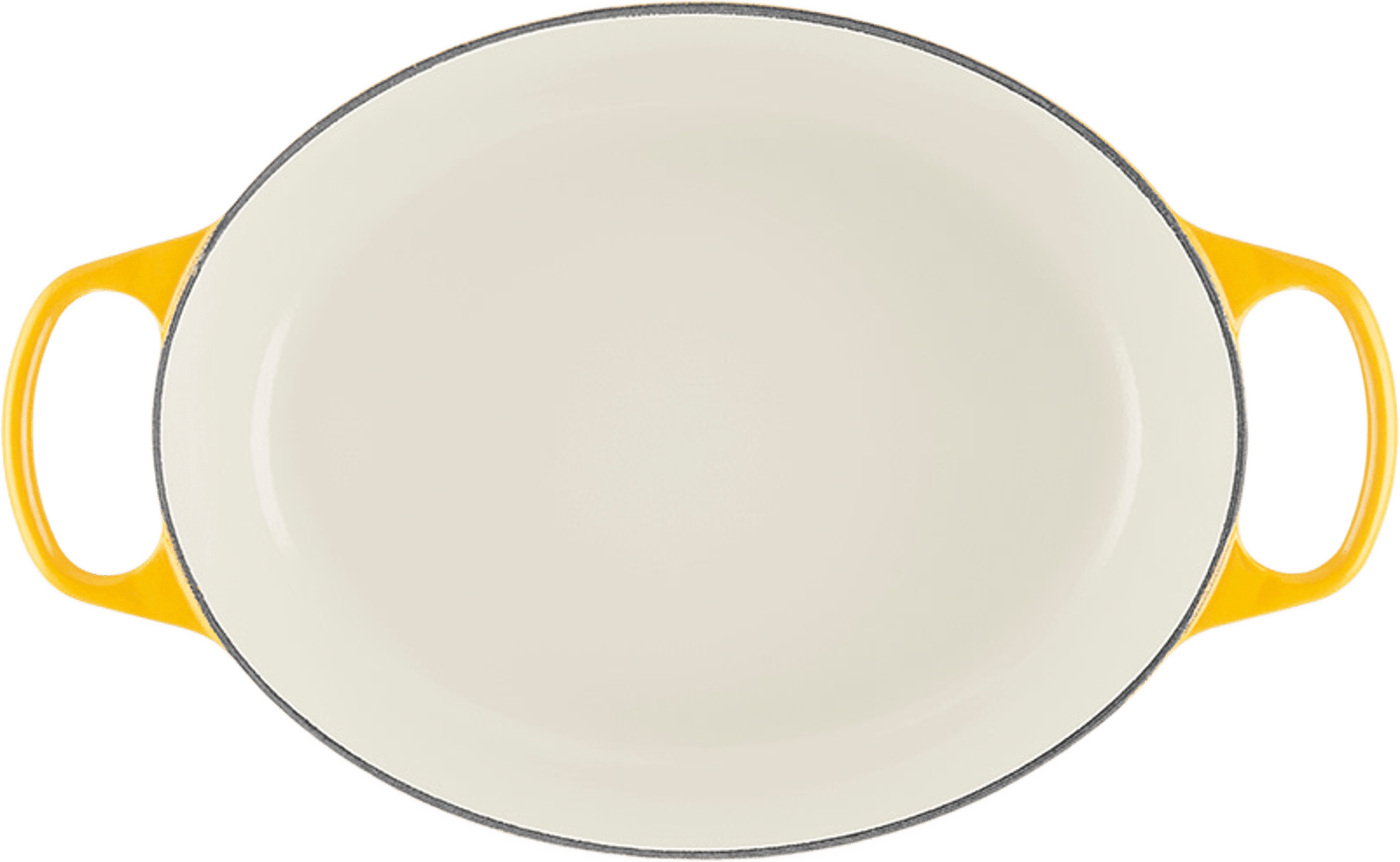 Signature gjutjärn oval gryta 31cm, från Le Creuset, i färgen Nectar. Klicka för att öppna bilden i stort format