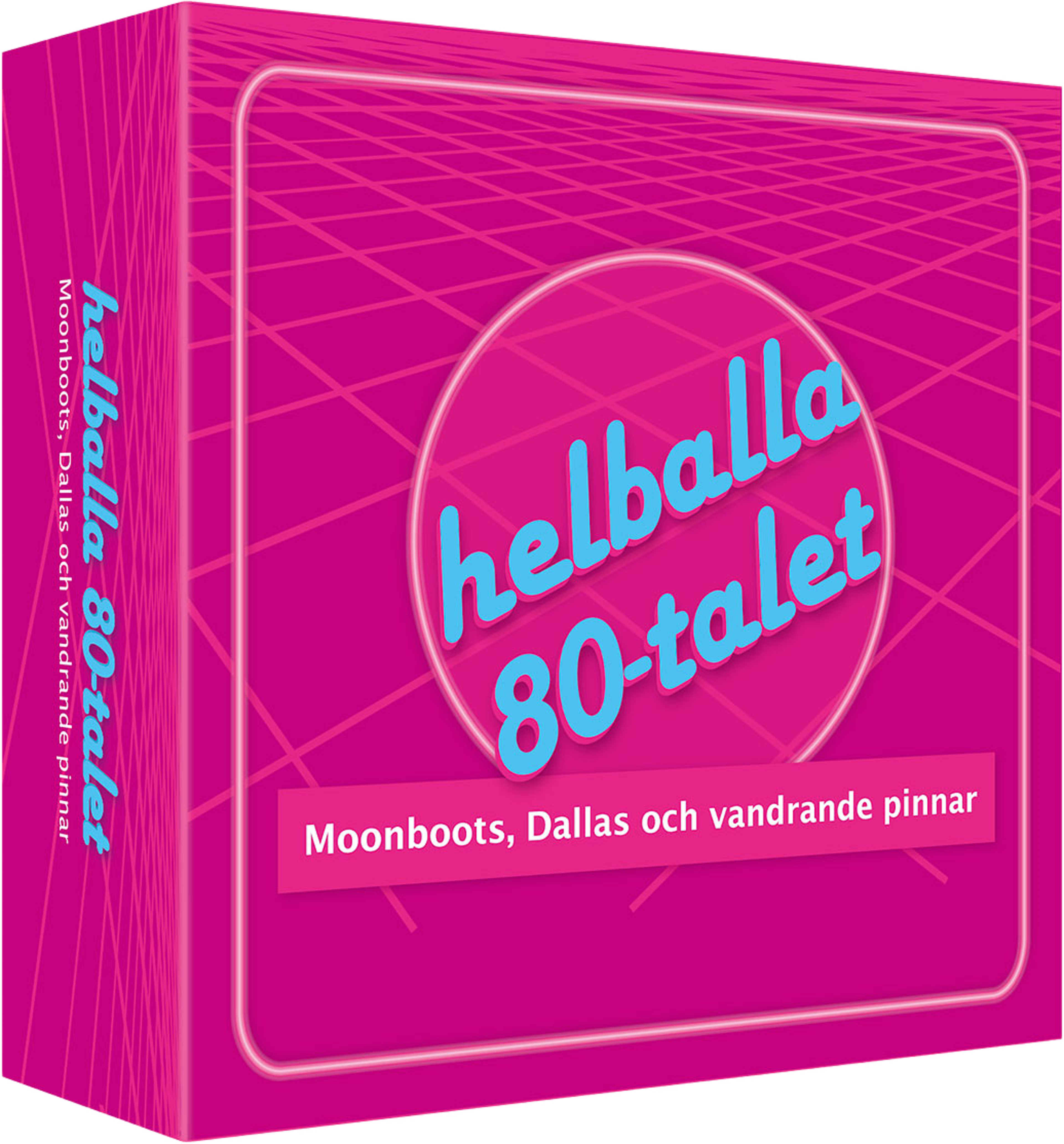 Helballa 80-talet, från KYLSKÅPSPOESI, i färgen Pink. Klicka för att öppna bilden i stort format