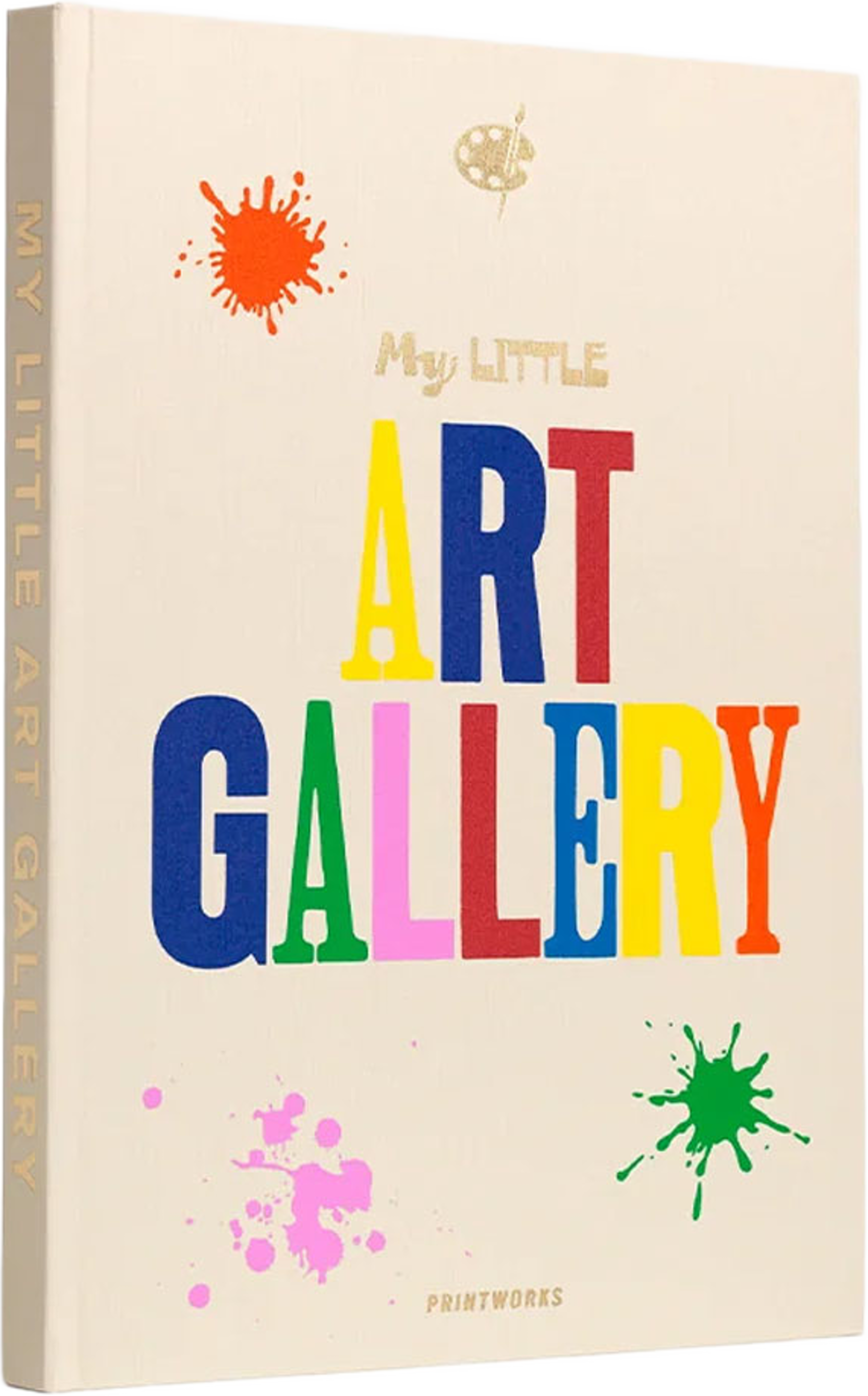 Rambok - Art Gallery, från Printworks, i färgen Beige Multi. Klicka för att öppna bilden i stort format