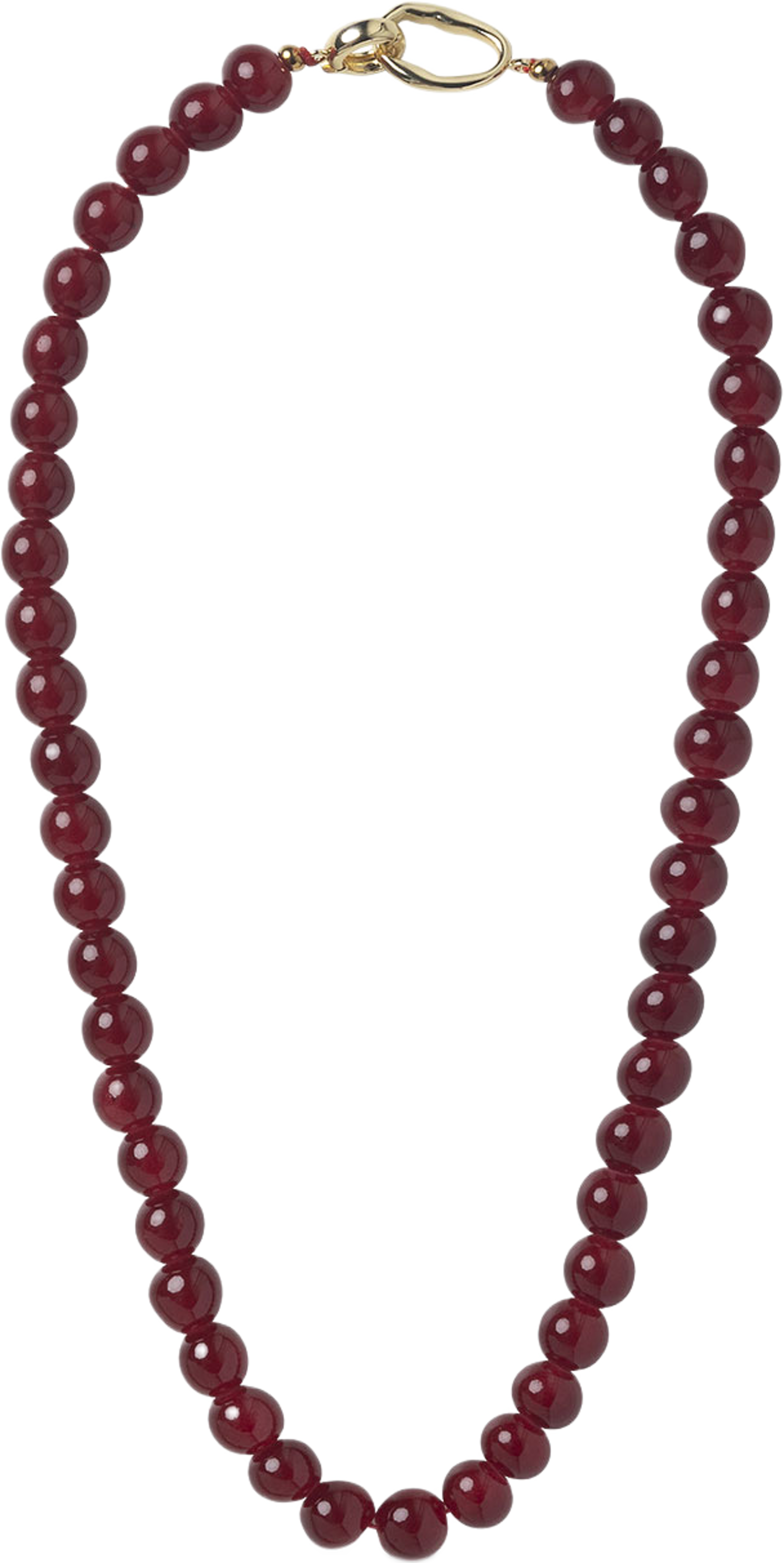 Necklace, från ENAMEL Copenhagen, i färgen Valora - Bordeaux. Klicka för att öppna bilden i stort format