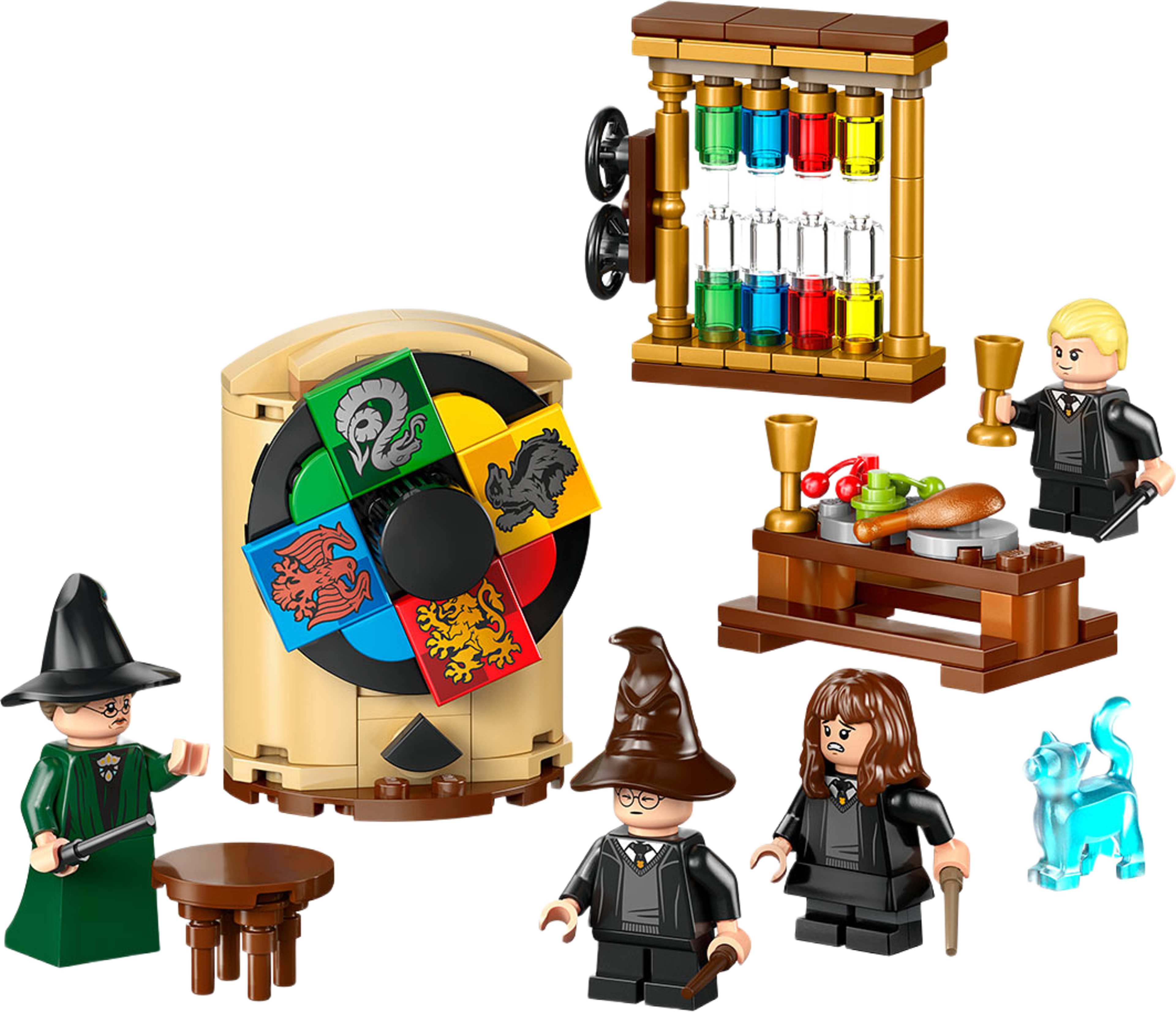Harry Potter™ Hogwarts™-slottet: Sorteringshatten™-ceremonin 76460, från LEGO, i färgen Multi. Klicka för att öppna bilden i stort format