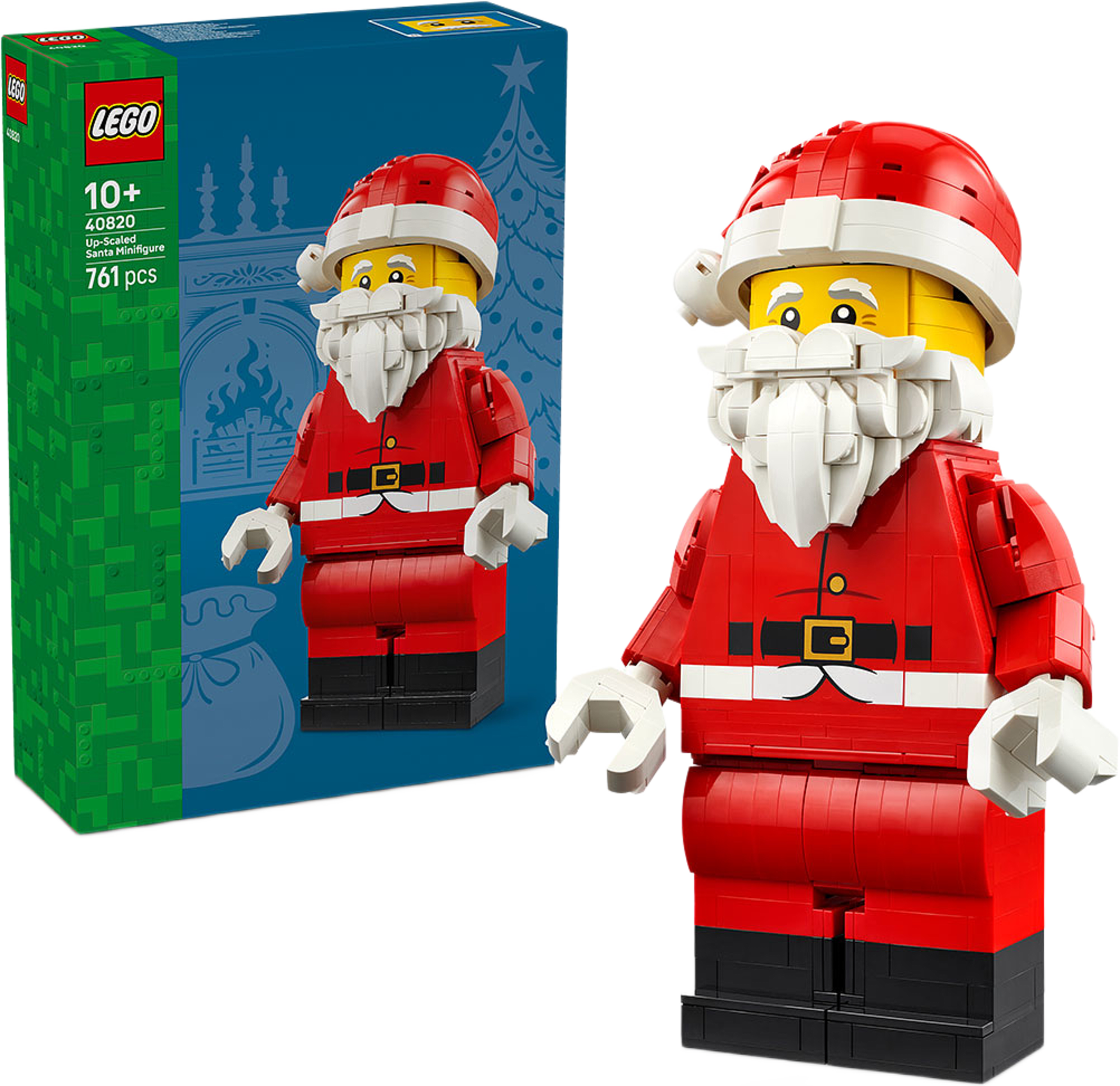Stor tomtefigur – juldekoration 40820, från LEGO, i färgen Multi. Klicka för att öppna bilden i stort format