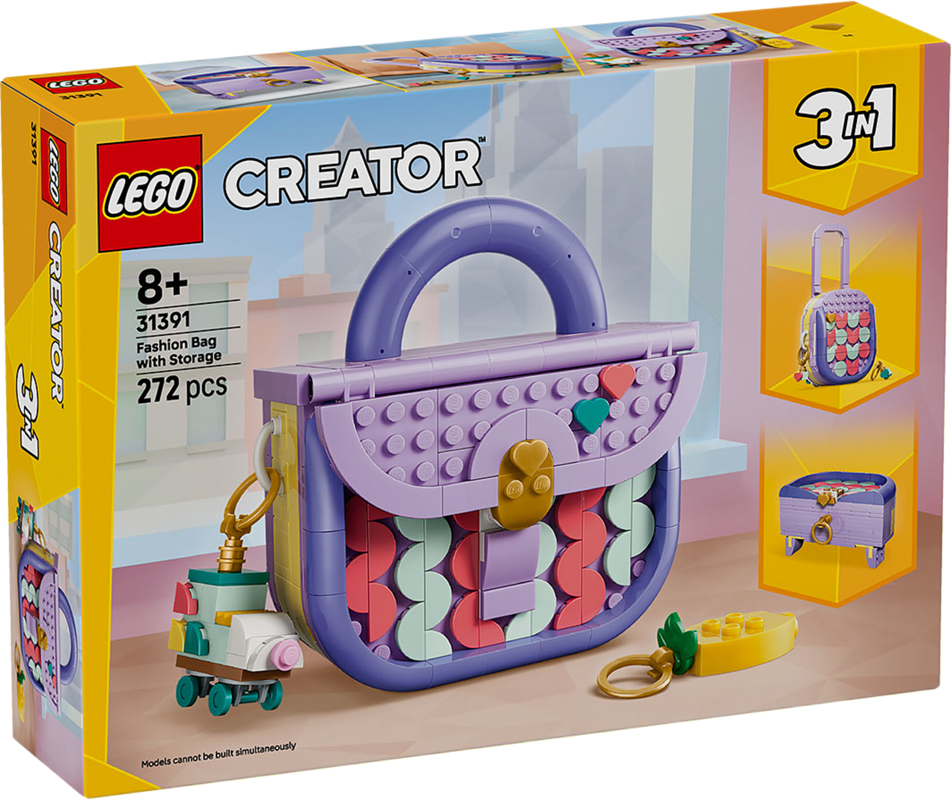 Creator Modeväska med förvaring 31391, från LEGO, i färgen Multi. Klicka för att öppna bilden i stort format