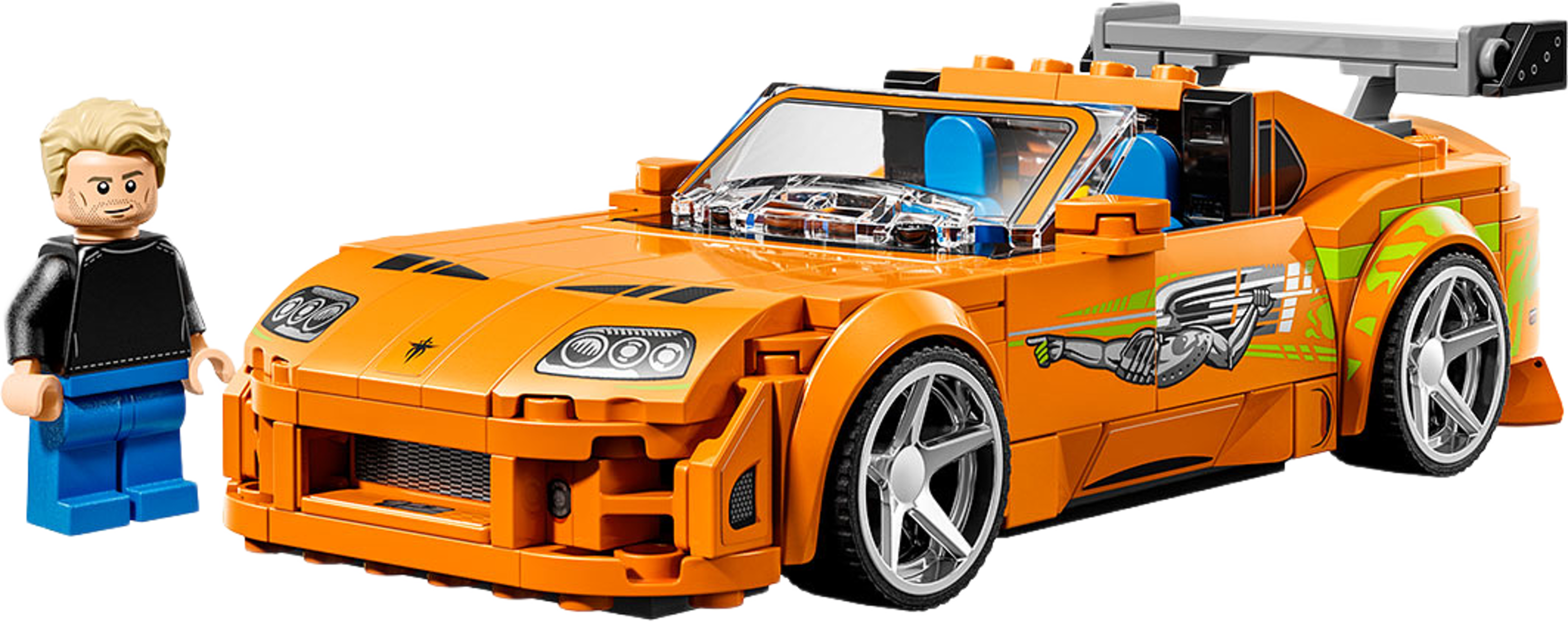 Speed Champions The Fast and the Furious – Toyota Supra MK4 77260, från LEGO, i färgen Multi. Klicka för att öppna bilden i stort format