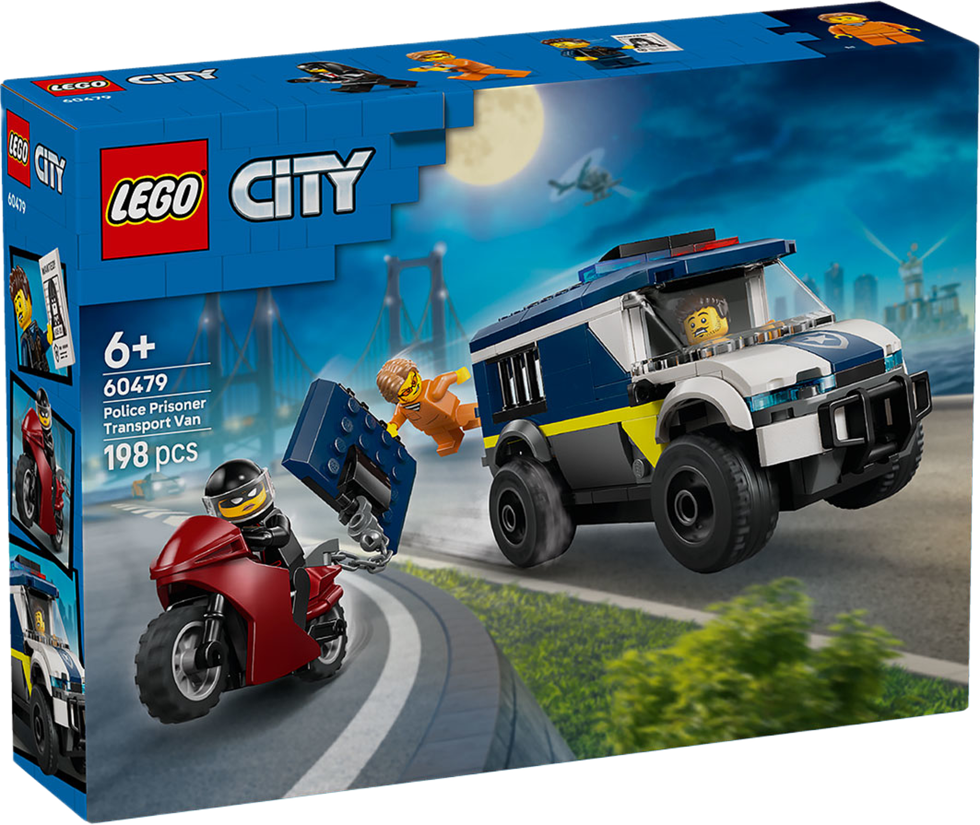 Polisens fångtransportbil 60479, från LEGO, i färgen Multi. Klicka för att öppna bilden i stort format