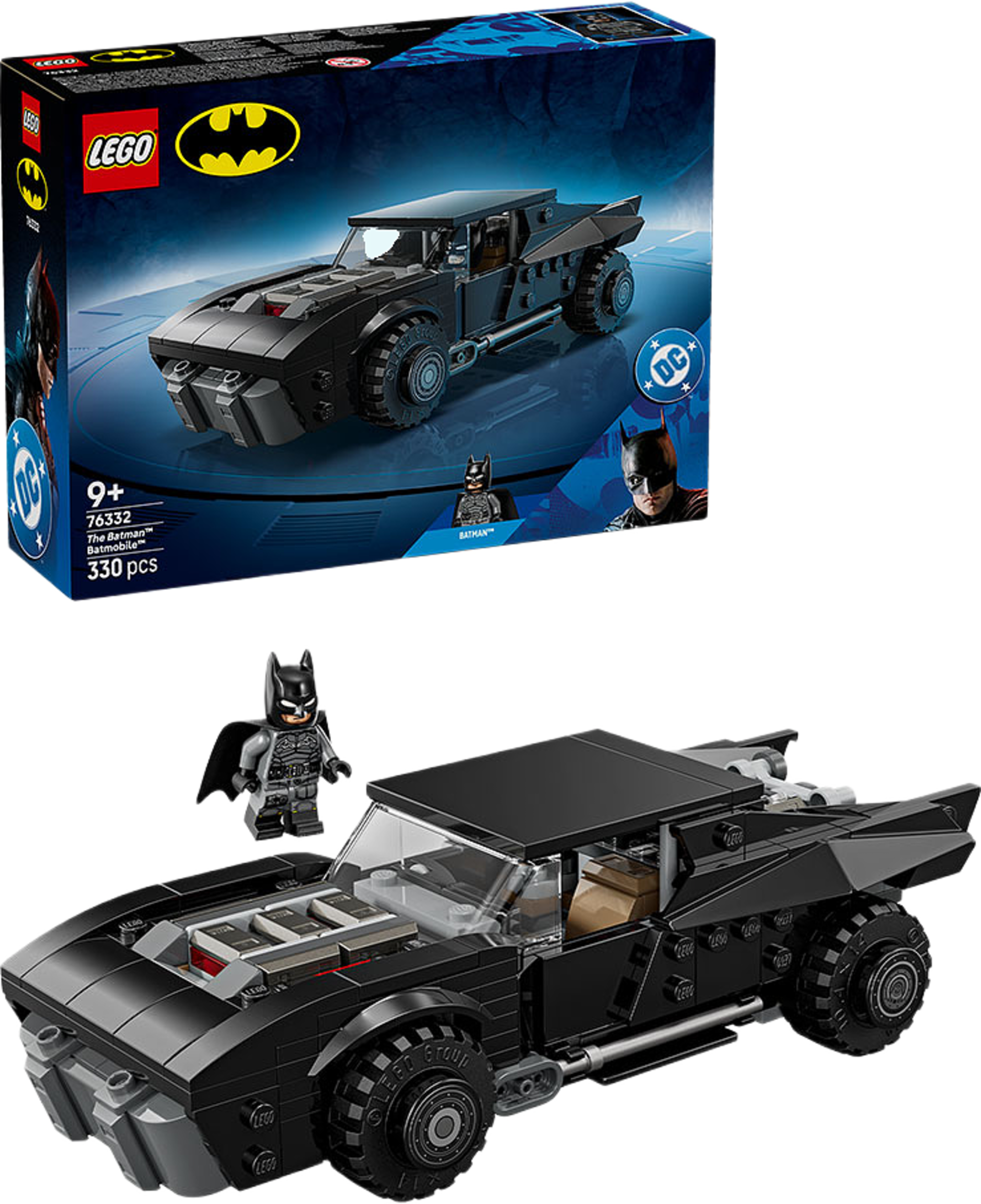 The Batman™ – Batmobile™ 76332, från LEGO, i färgen Multi. Klicka för att öppna bilden i stort format