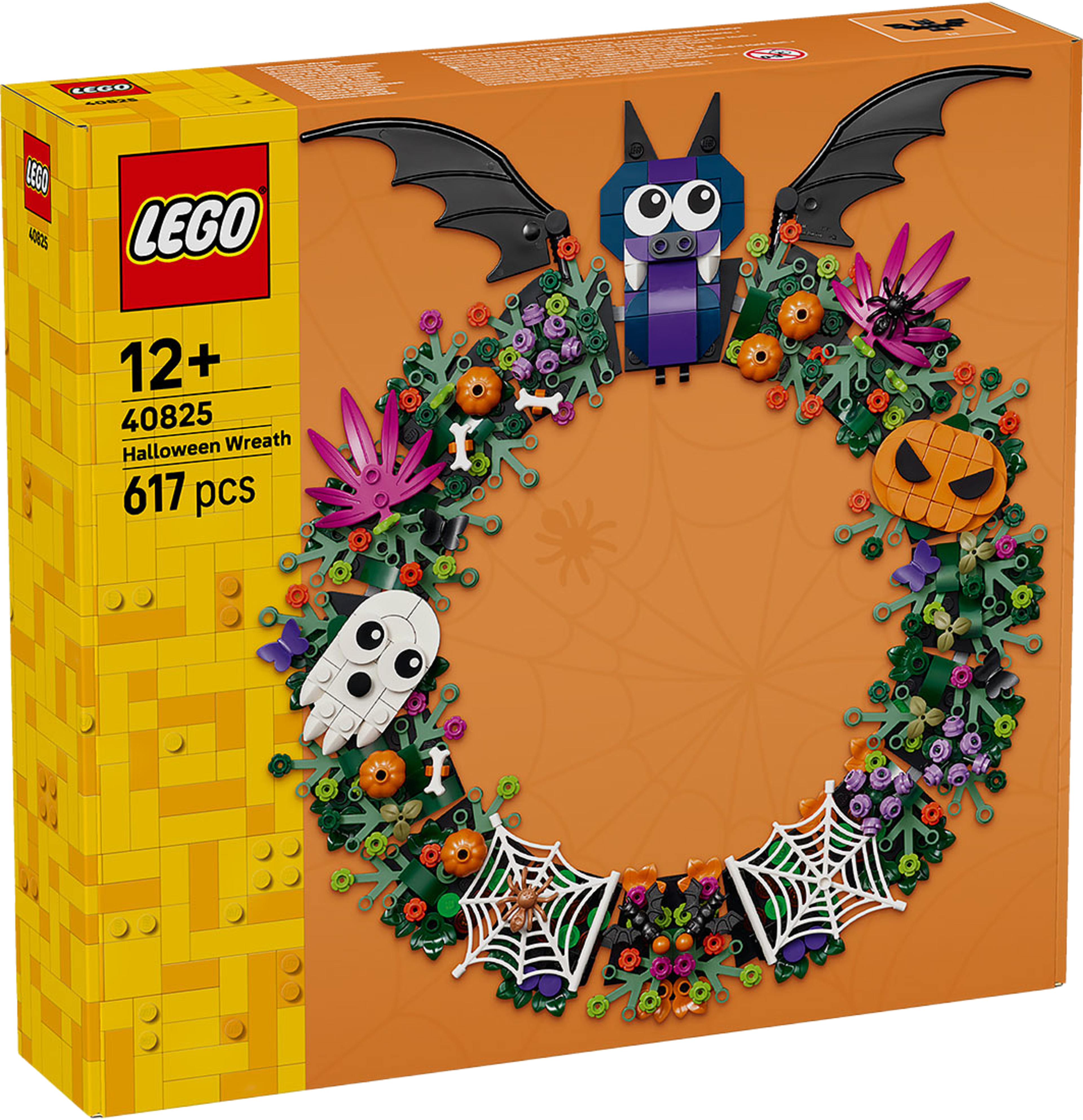 Halloweenkrans – dekoration för hemmet 40825, från LEGO, i färgen Multi. Klicka för att öppna bilden i stort format