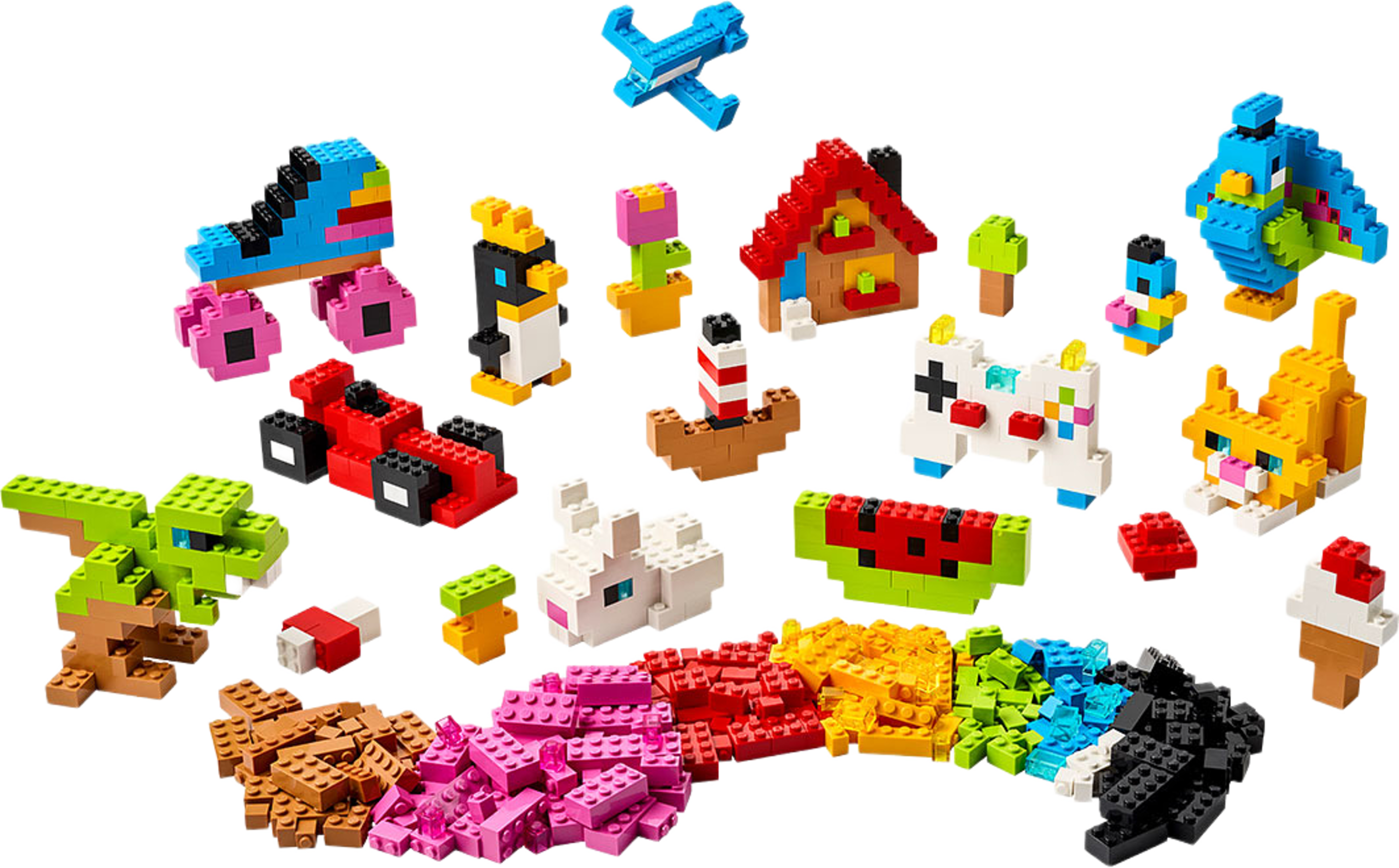 Classic Kreativa färgglada klossar 11045, från LEGO, i färgen Multi. Klicka för att öppna bilden i stort format