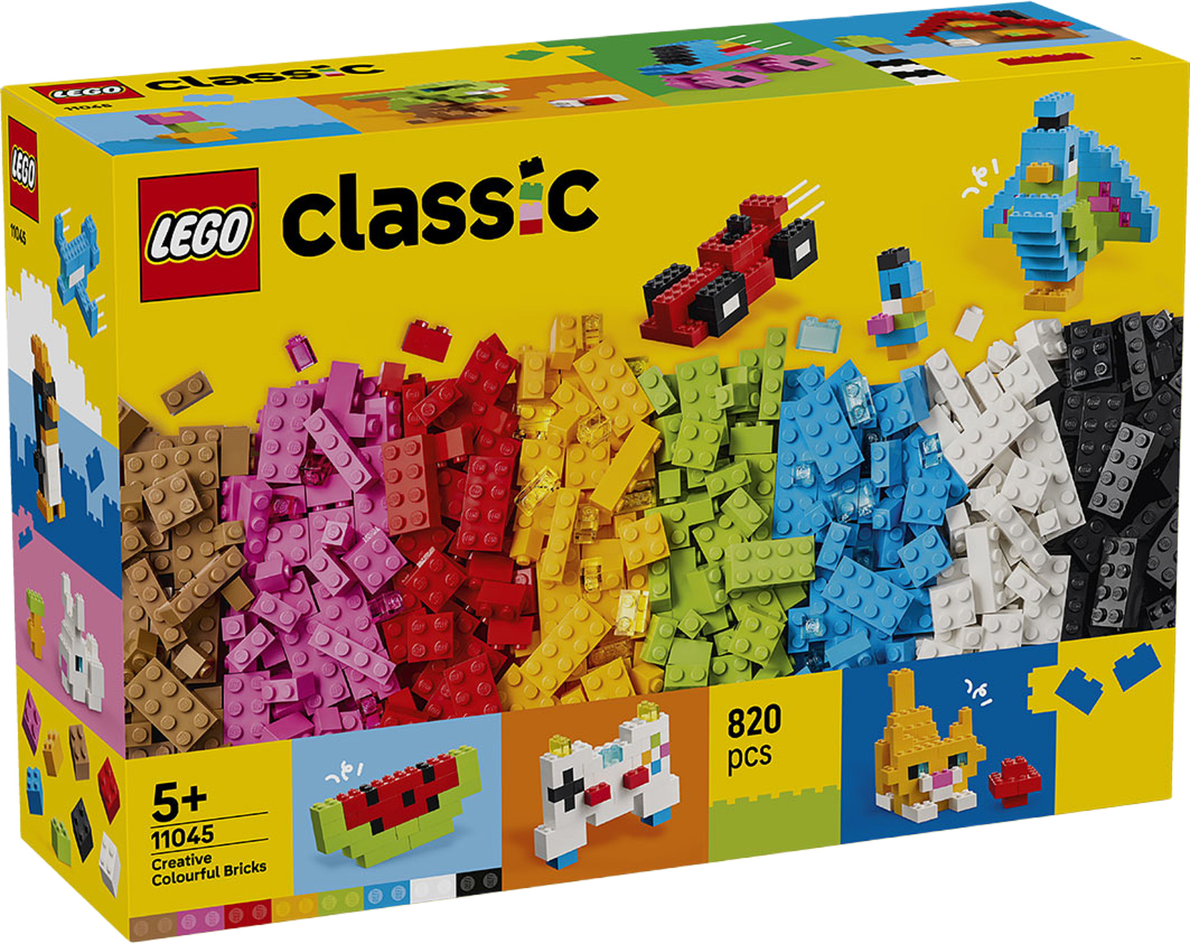 Classic Kreativa färgglada klossar 11045, från LEGO, i färgen Multi. Klicka för att öppna bilden i stort format
