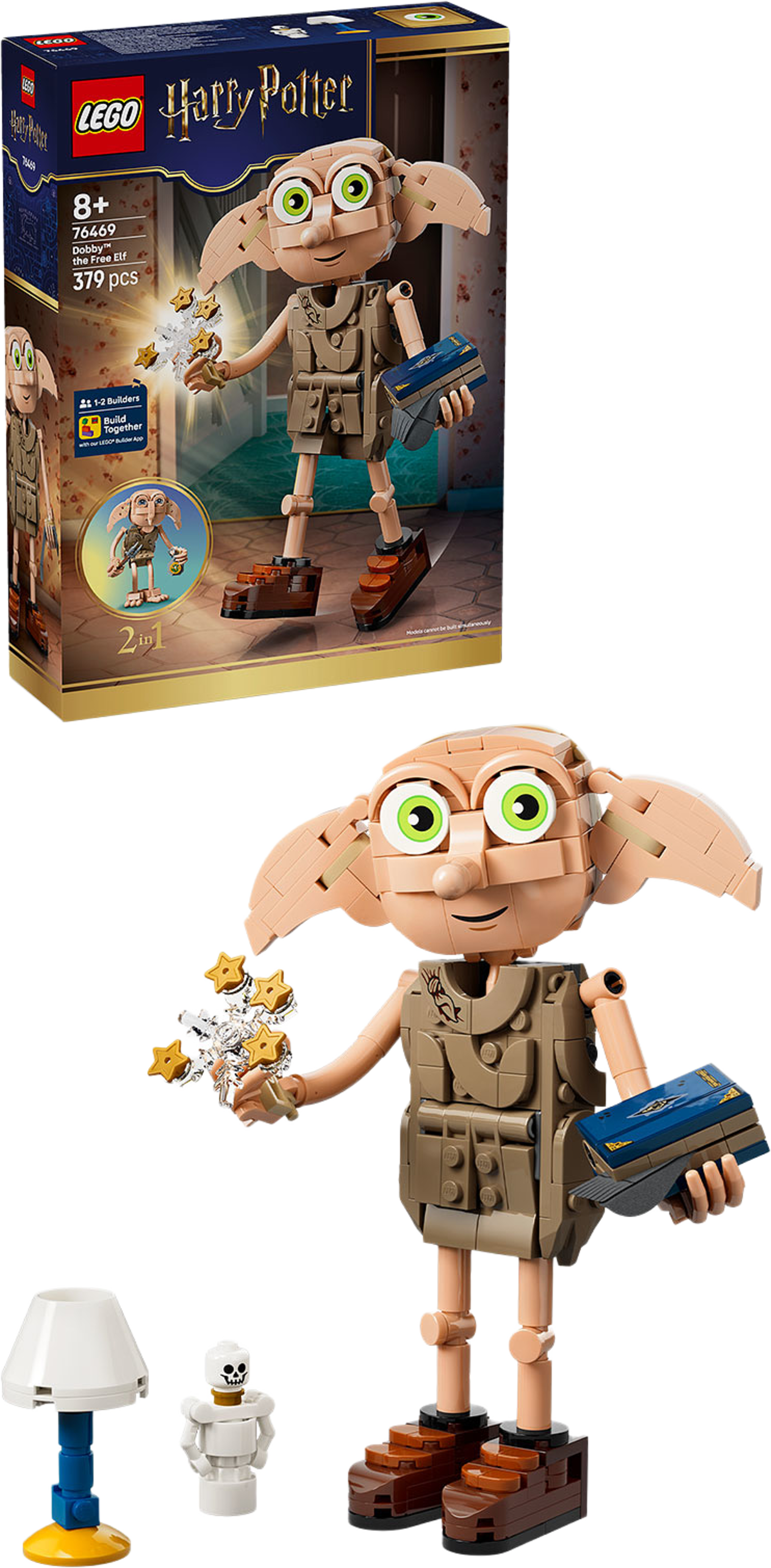 Harry Potter™ Dobby™ – den fria husalven 76469, från LEGO, i färgen Multi. Klicka för att öppna bilden i stort format