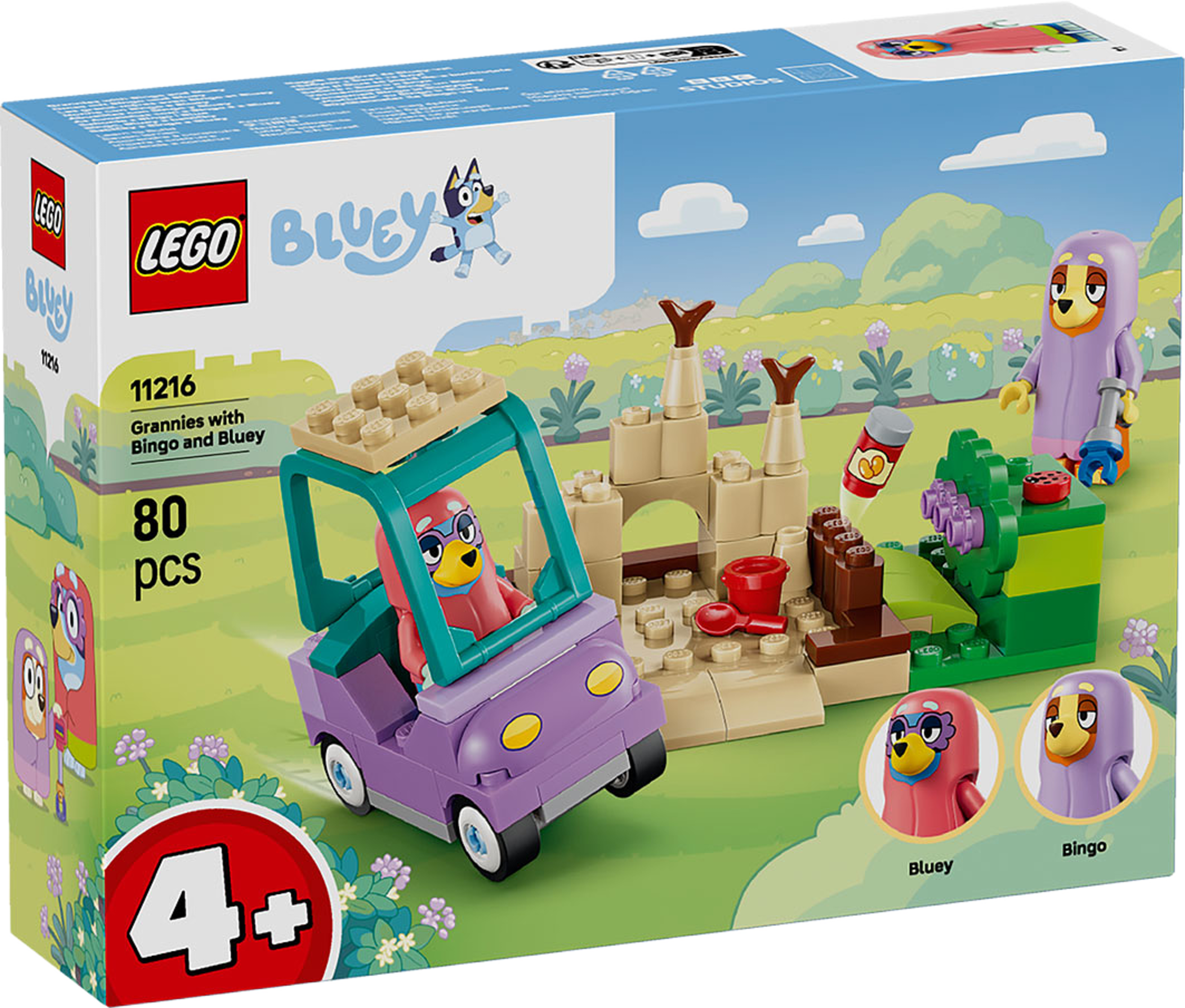 Mormödrarna med Bingo och Bluey 11216, från LEGO, i färgen Multi. Klicka för att öppna bilden i stort format